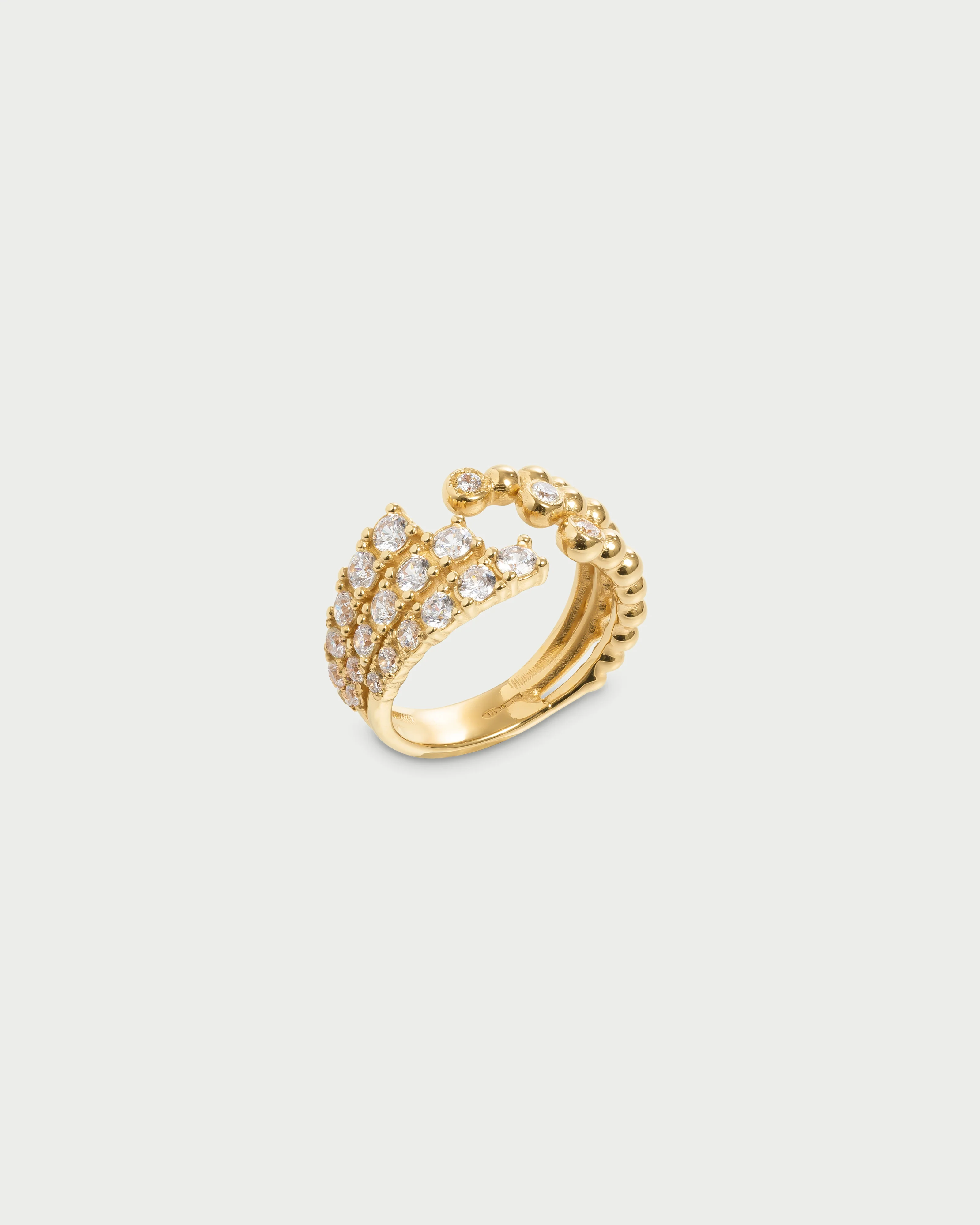 Anello Athena royale tre fili