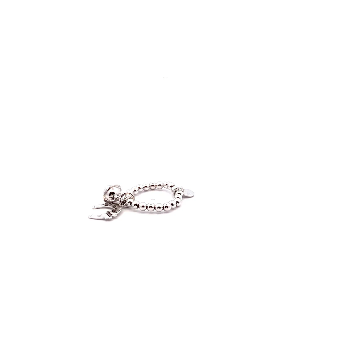 Anello con pallini, Campanello e Ciondolo Ferro di Cavallo - Image 2