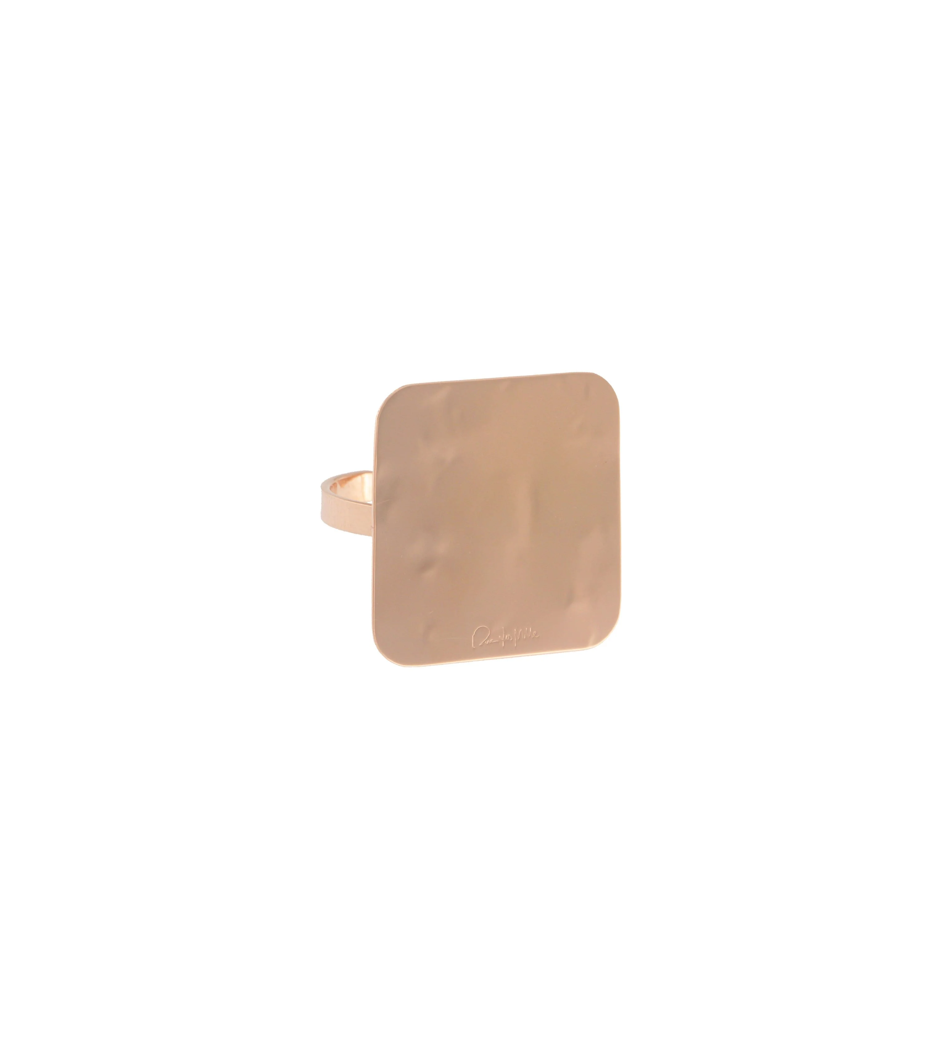 Anello Goldenfall Quadrato