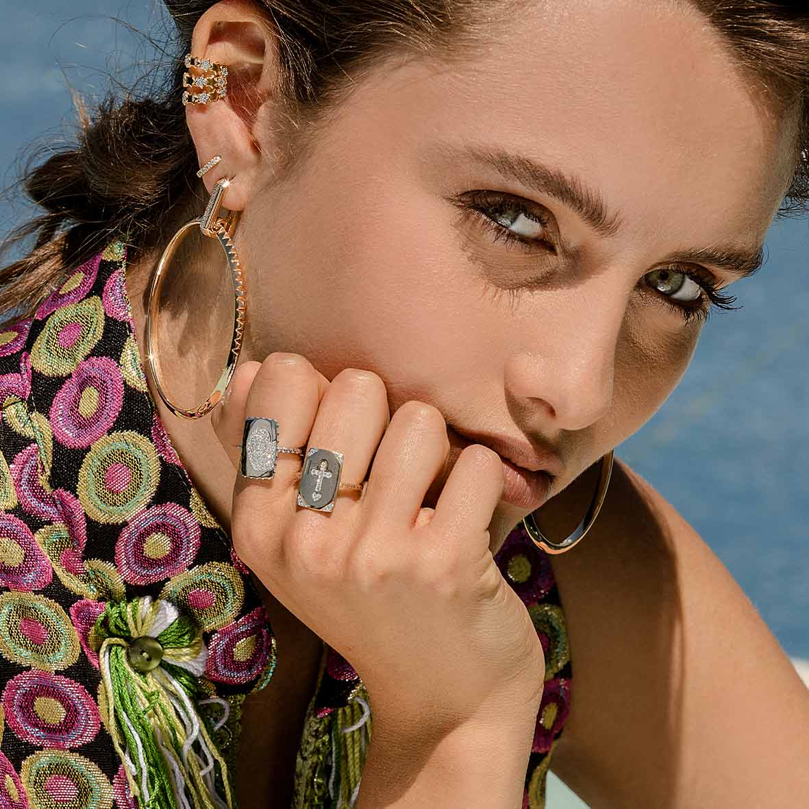 Anello medaglia croce - Image 4