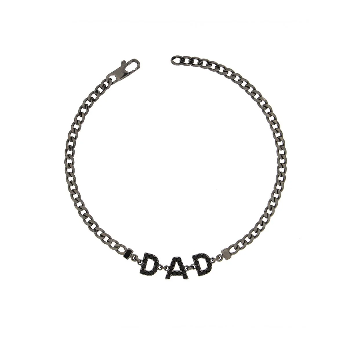 Bracciale Brunito Personalizzato con Zirconi