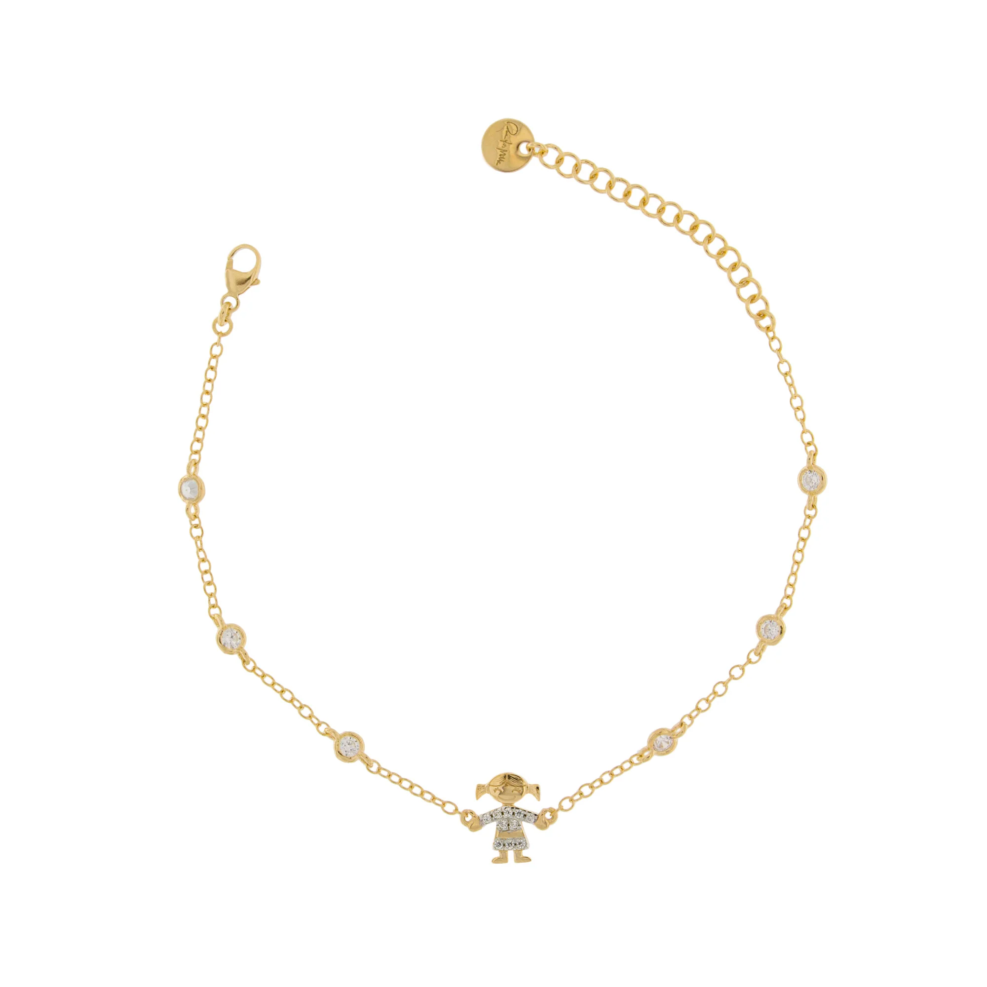 Bracciale Castoni Bimba Zirconi - Image 2