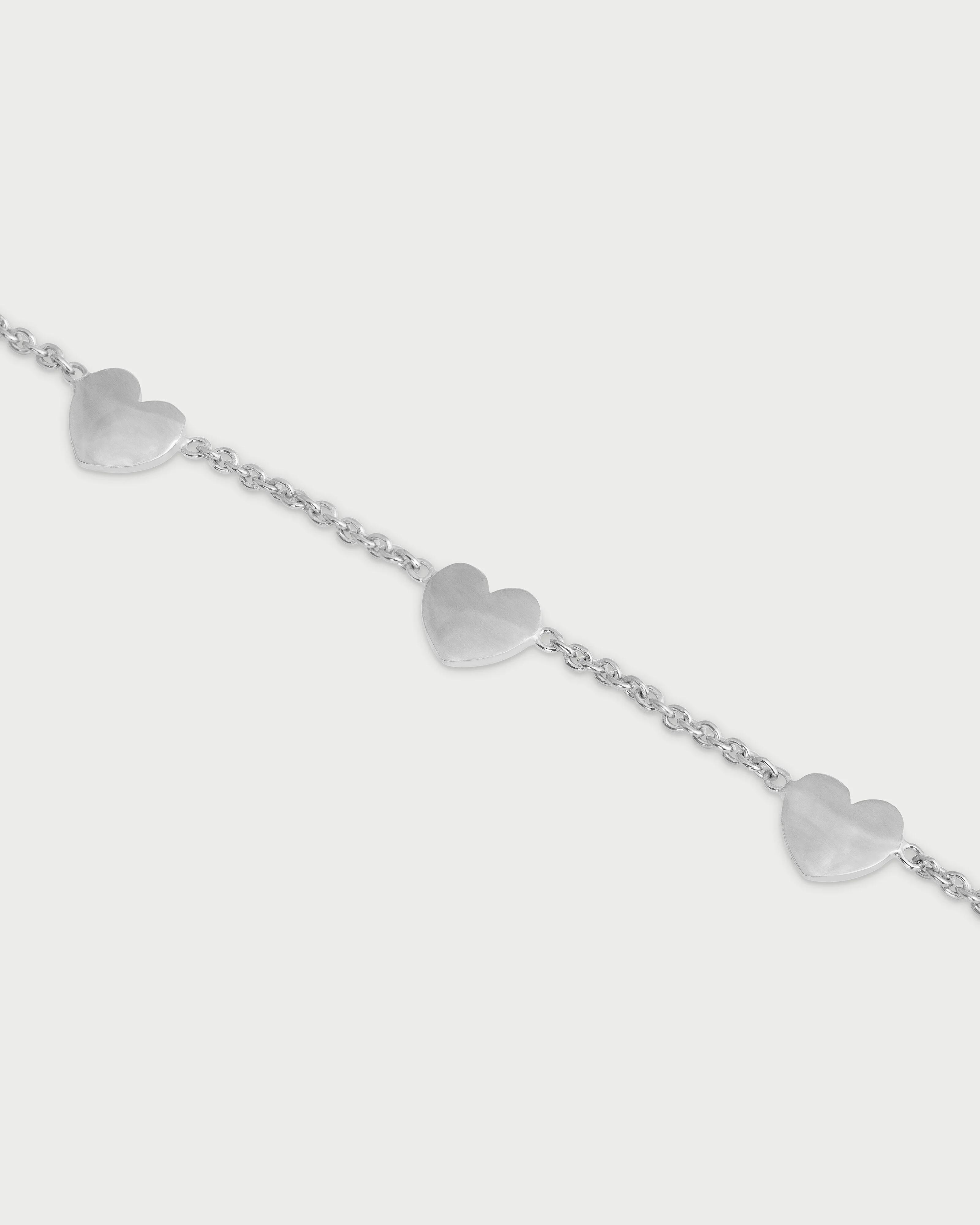 Bracciale Catenella 5 Cuori - Image 5