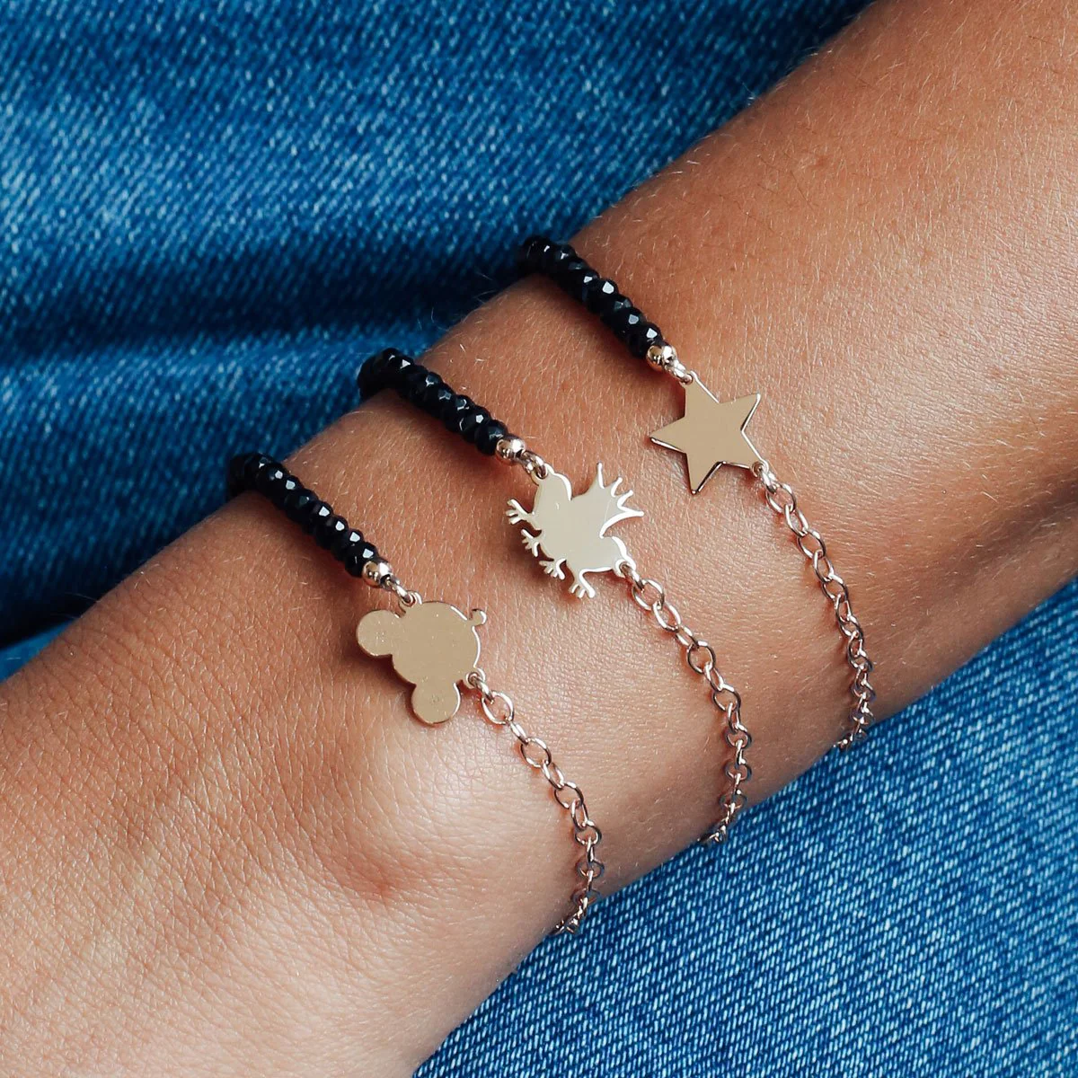 Bracciale Catenella e Pietre Carrozza - Image 2