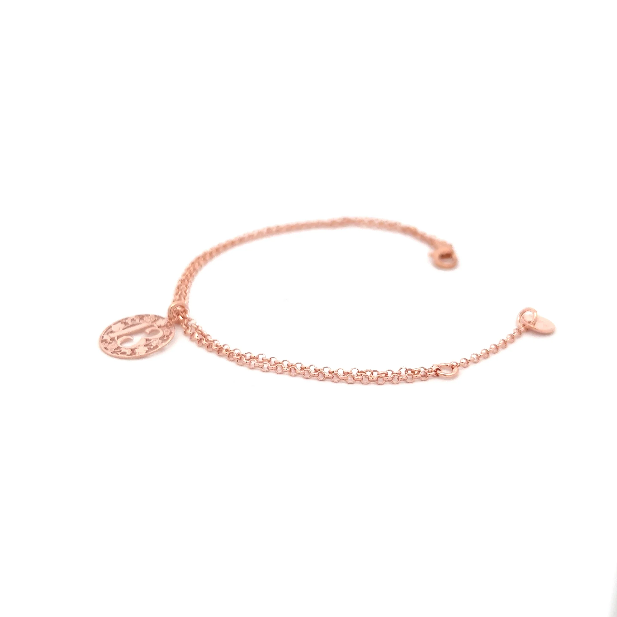 Bracciale doppia catena ciondolo 13 - Image 3