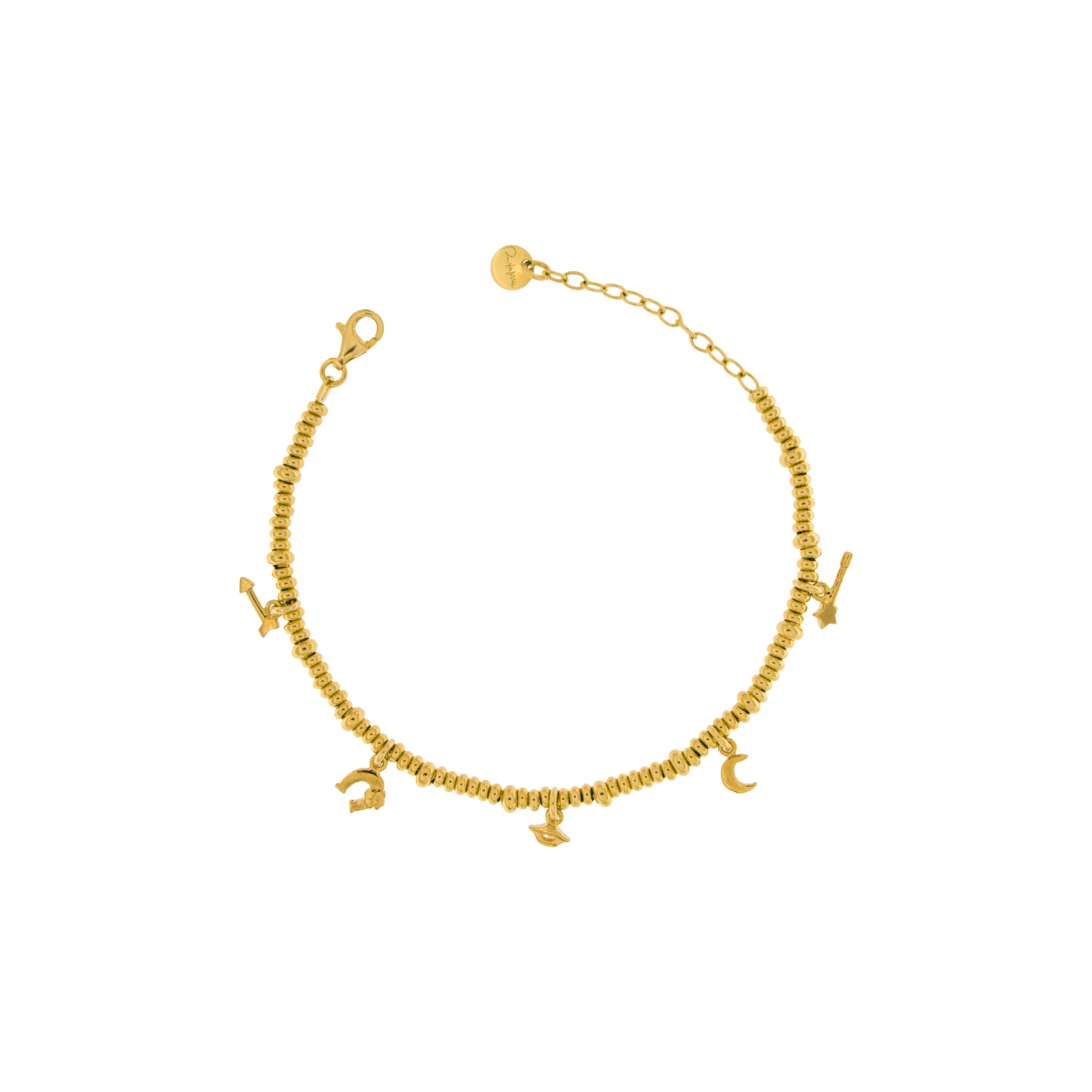Bracciale Micro Anelli e 5 Soggetti - Image 3