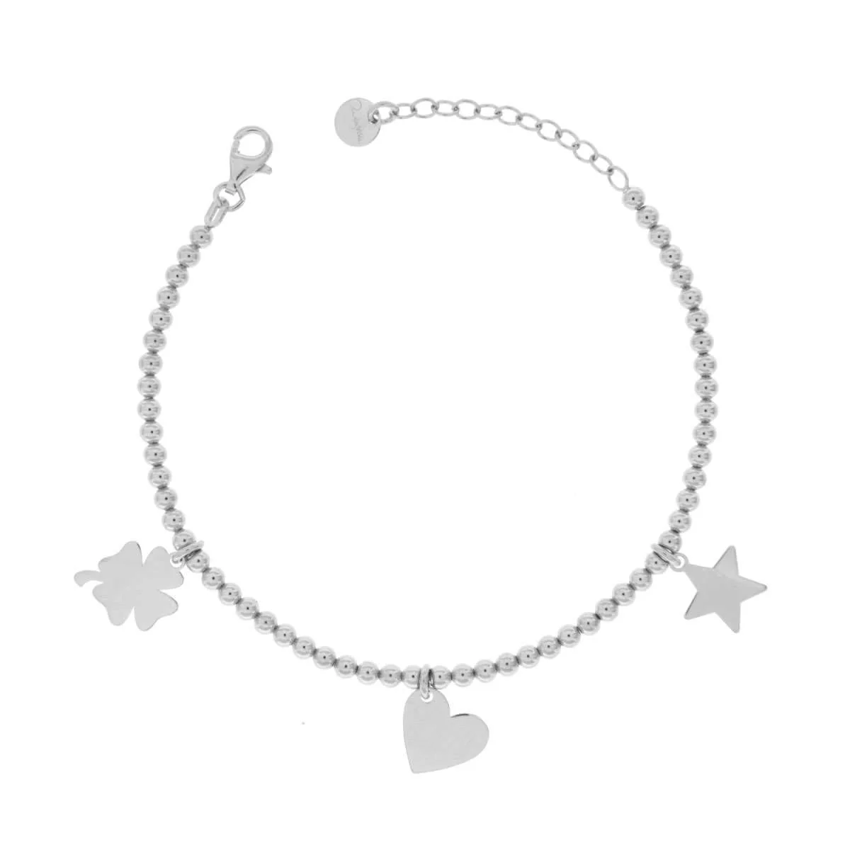 Bracciale Pallini con Ciondoli Amore - Image 2