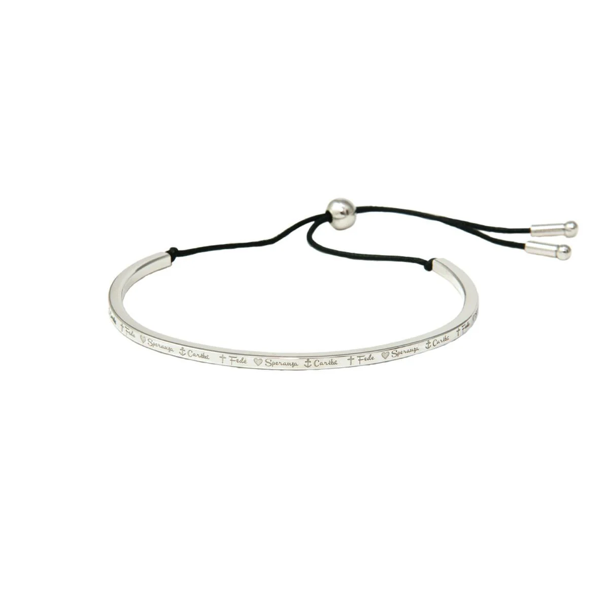 Bracciale Semi-Rigido a Tema e Tessuto colorato - Image 2