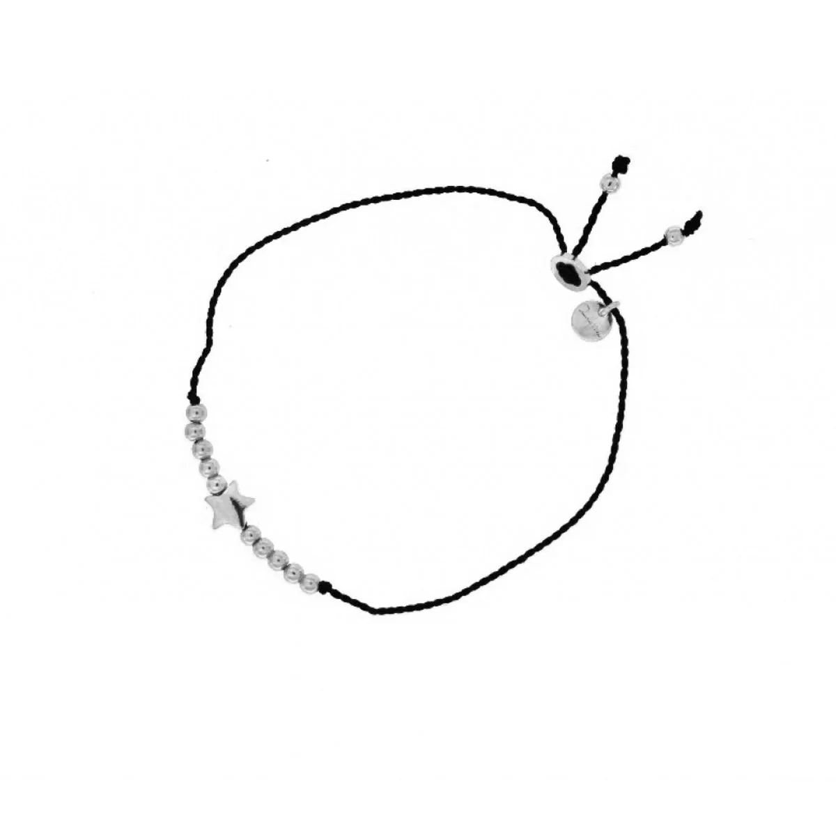 Bracciale Sfere e tessuto Stella - Image 3