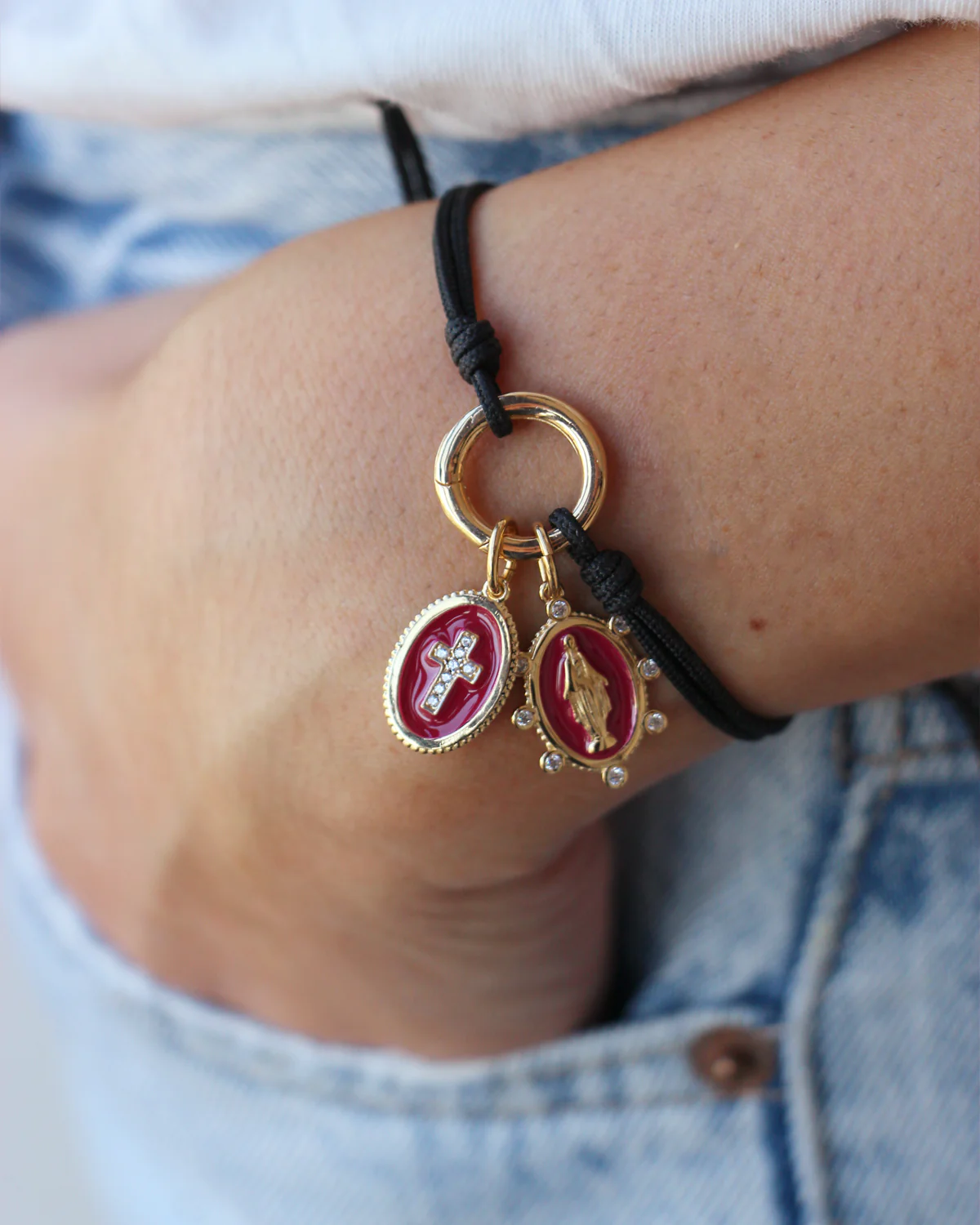 Bracciale soft cord Base cerchio - Image 7