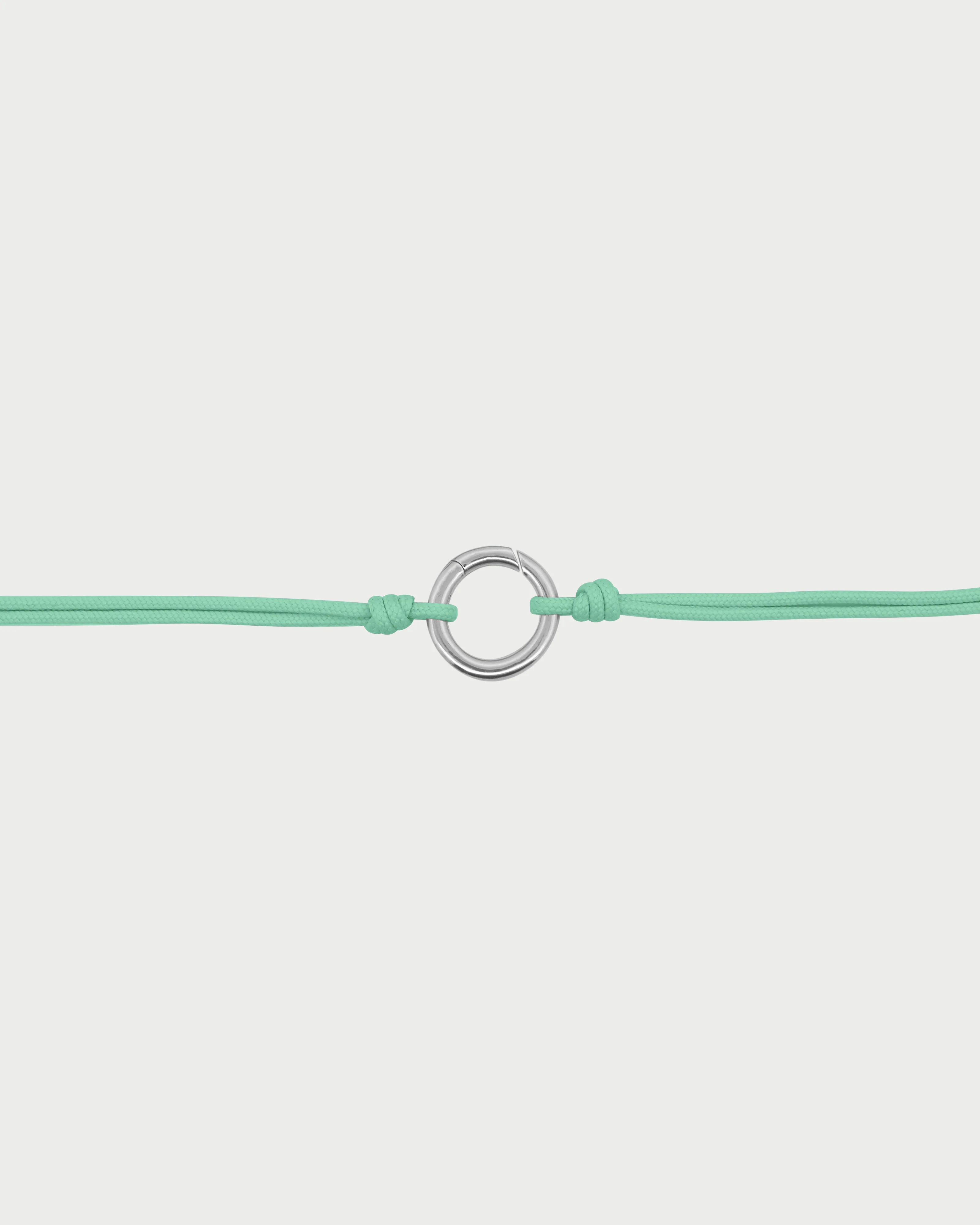 Bracciale soft cord Base cerchio Rodio - Image 5