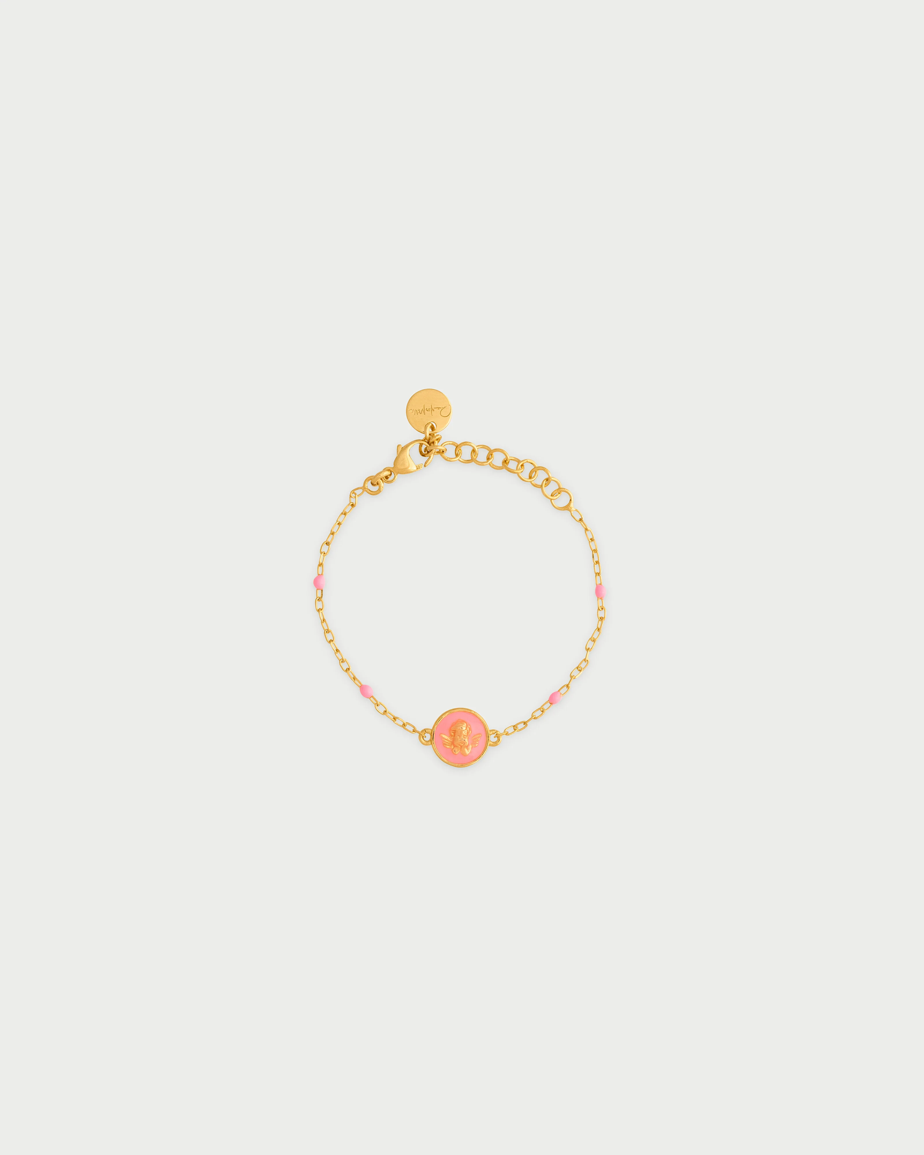 Braccialetto Angioletto smalto rosa Bambino - Io&Ro