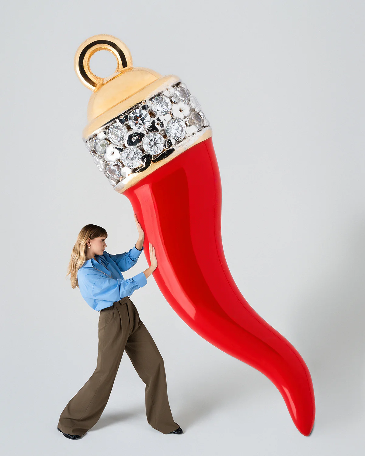 Charm Cornetto Rosso XL - Image 4