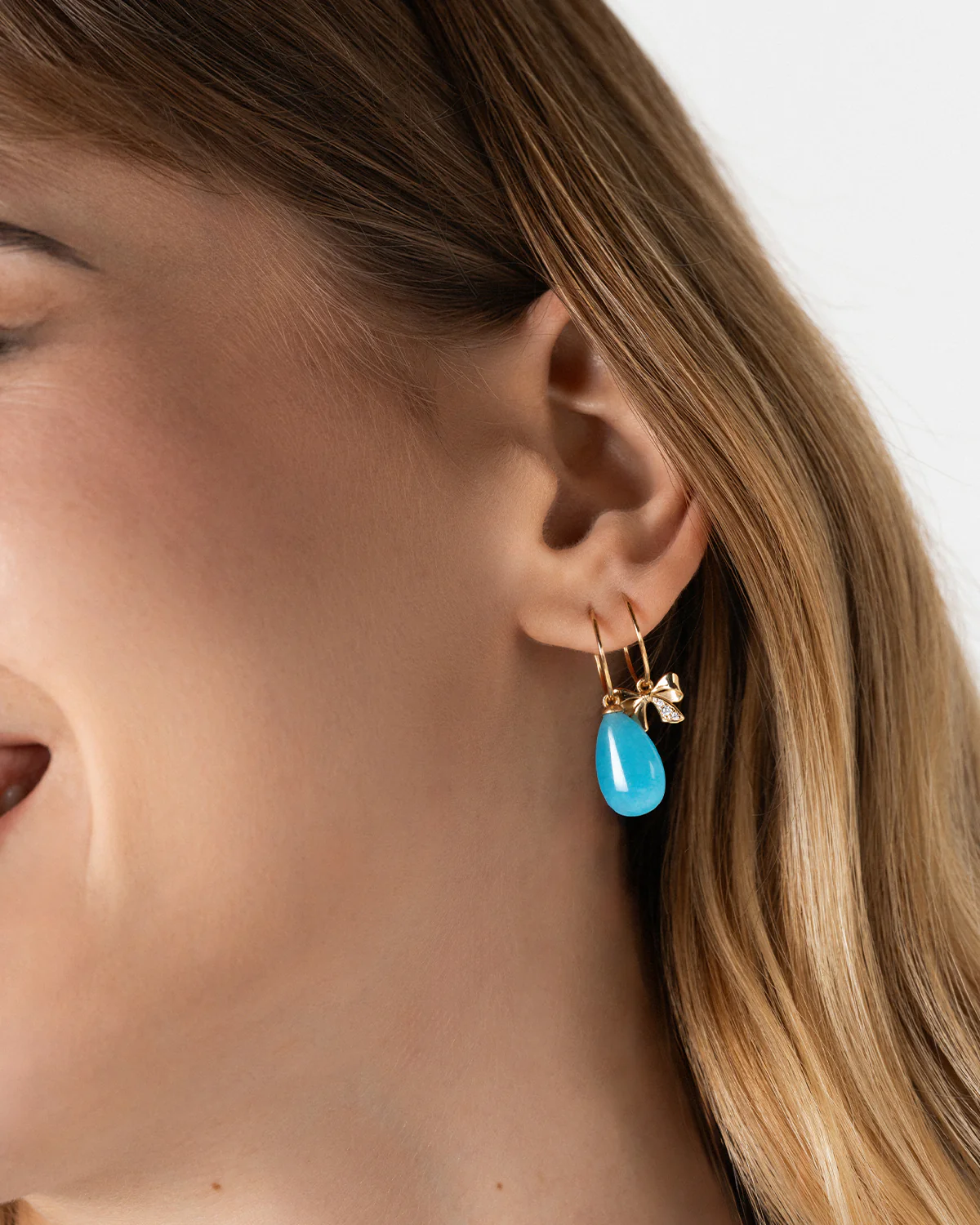 Charm Goccia Giada Sky - Image 5