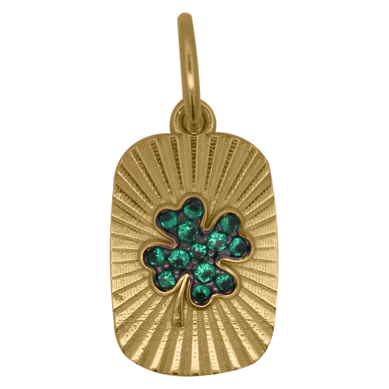 Charm Medaglia Edge Quadrifoglio - Image 2