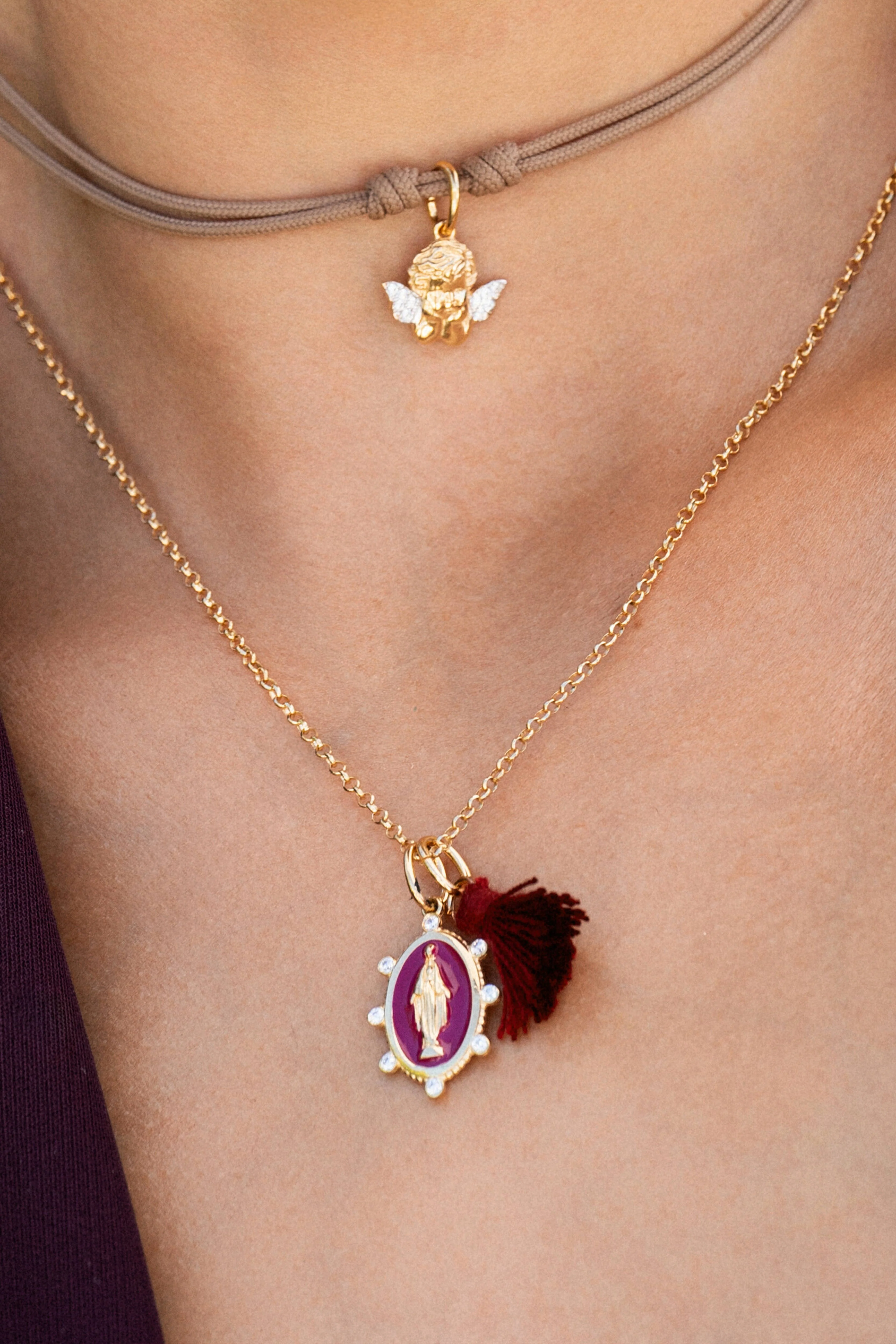 Charm Nappa Burgundy - Image 3