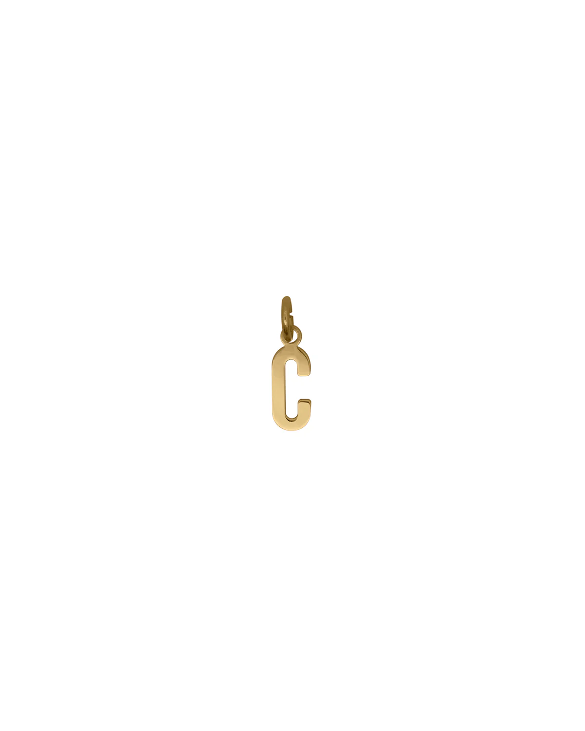 Ciondolo Lettera C – ORO18KT