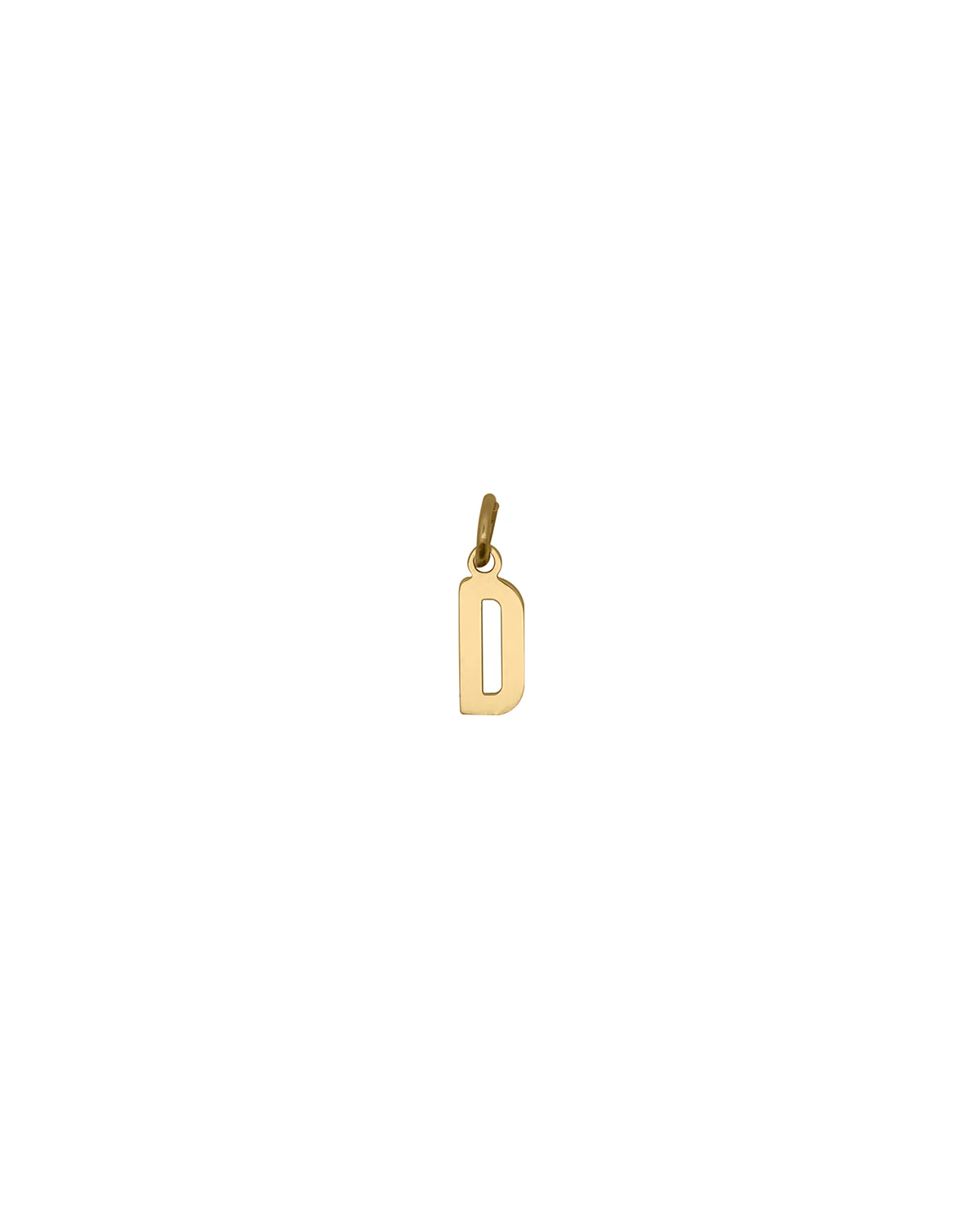 Ciondolo Lettera D – ORO18KT