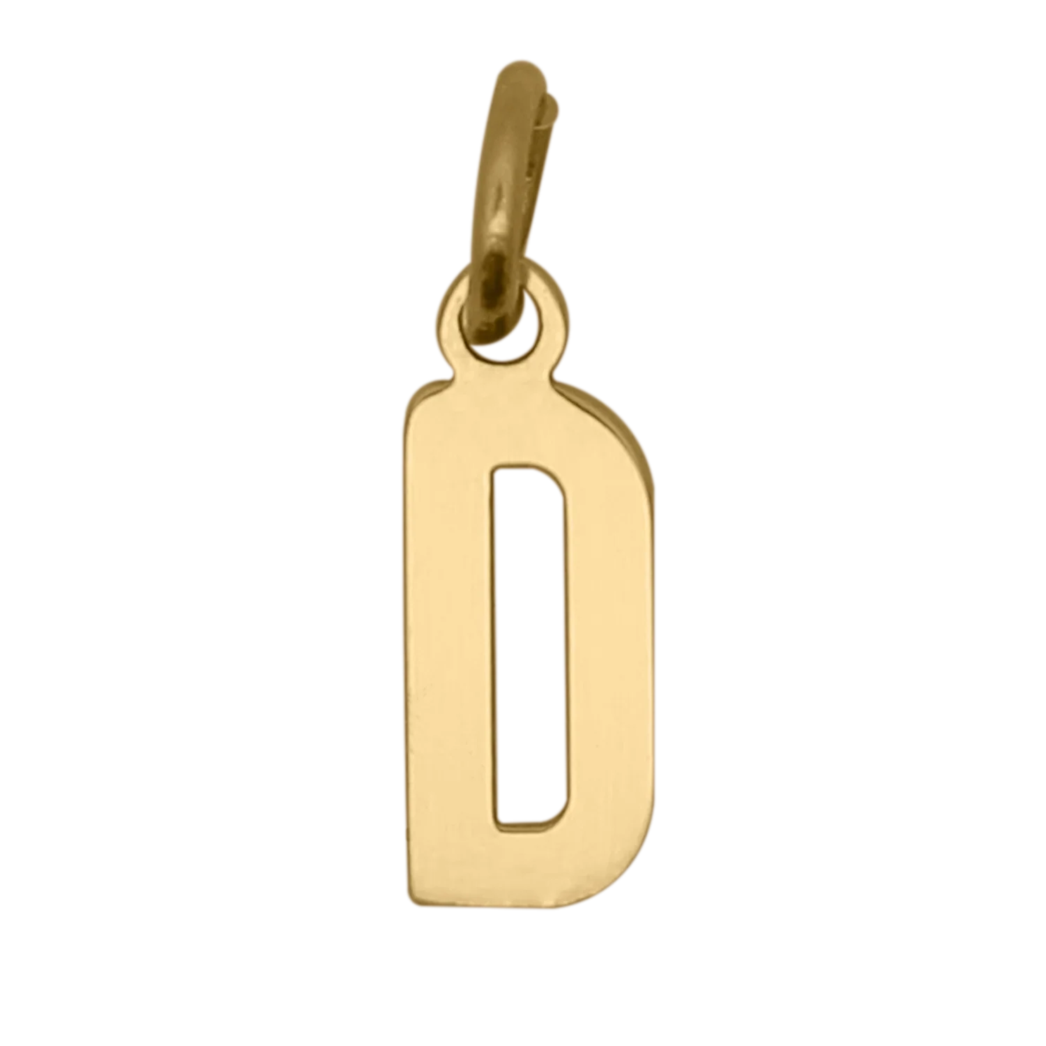 Ciondolo Lettera D – ORO18KT - Image 2