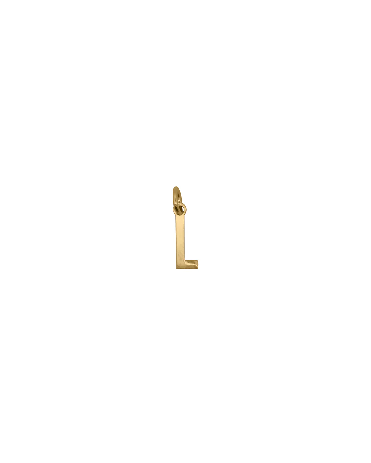 Ciondolo Lettera L – ORO18KT