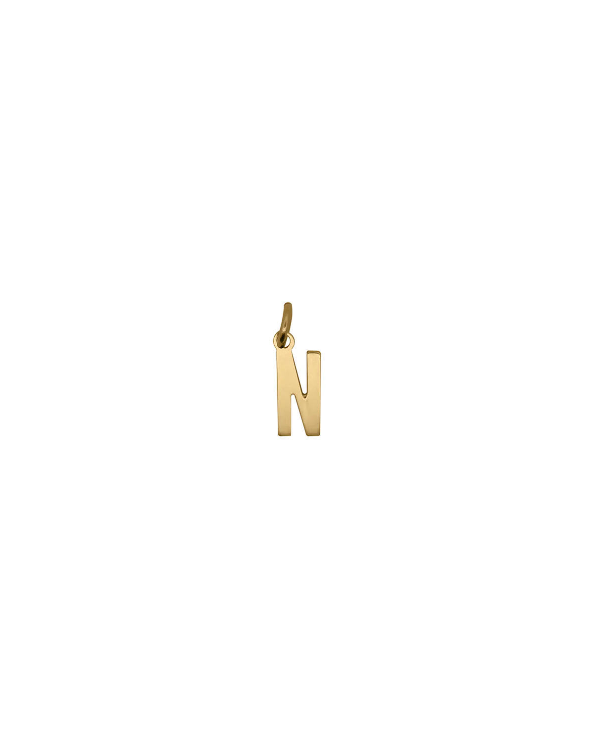 Ciondolo Lettera N – ORO18KT