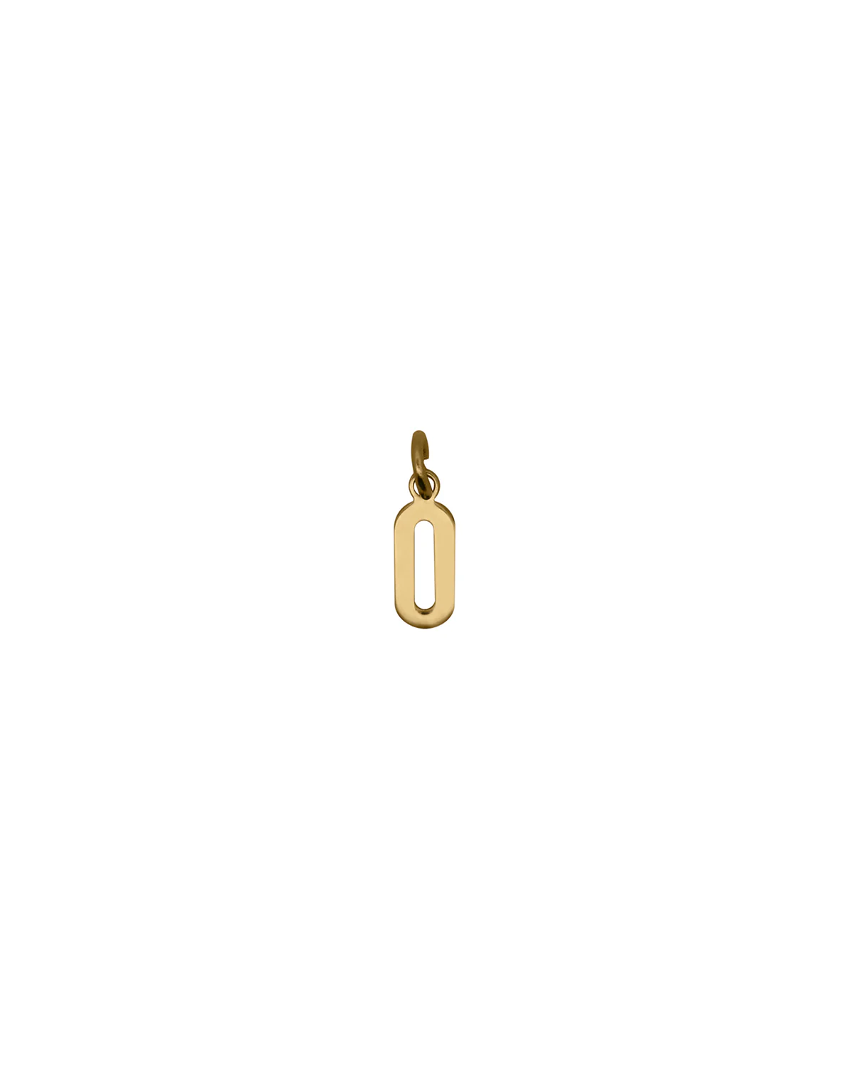 Ciondolo Lettera O – ORO18KT