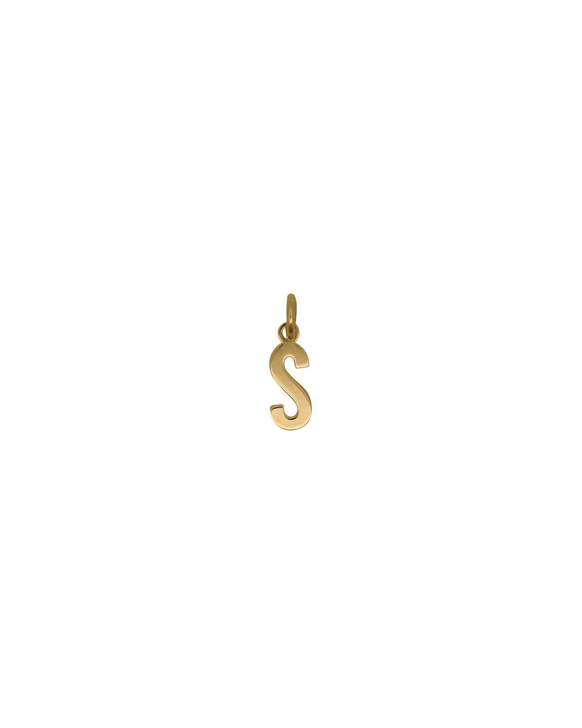 Ciondolo Lettera S – ORO18KT
