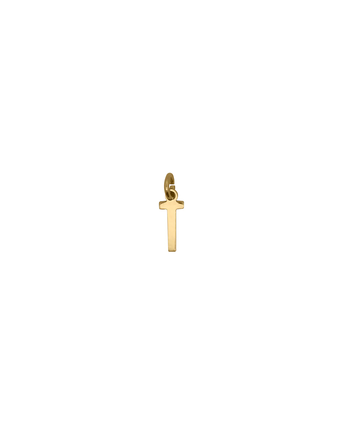 Ciondolo Lettera T – ORO18KT