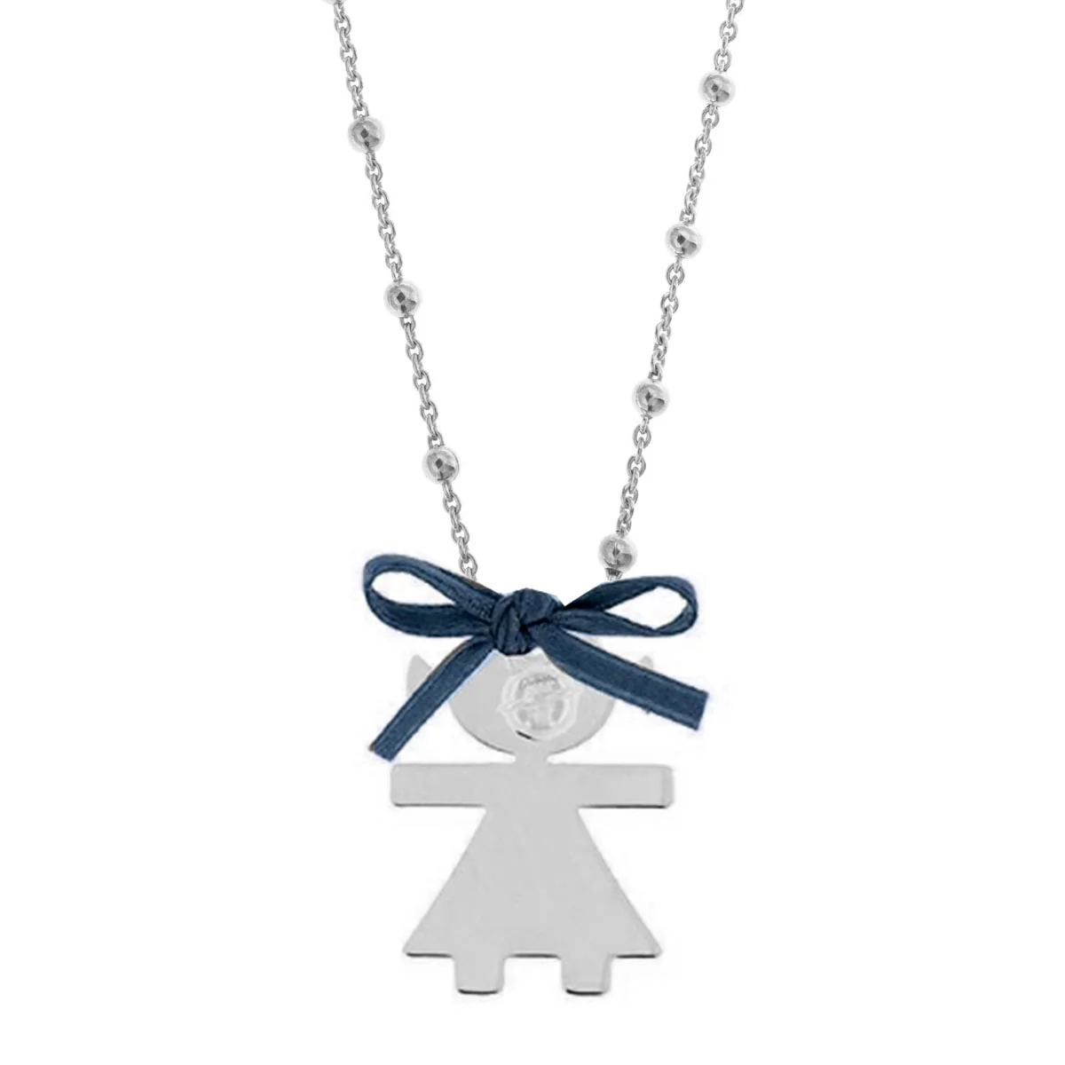 Collana a Pallini con Ciondolo Bimba - Image 4