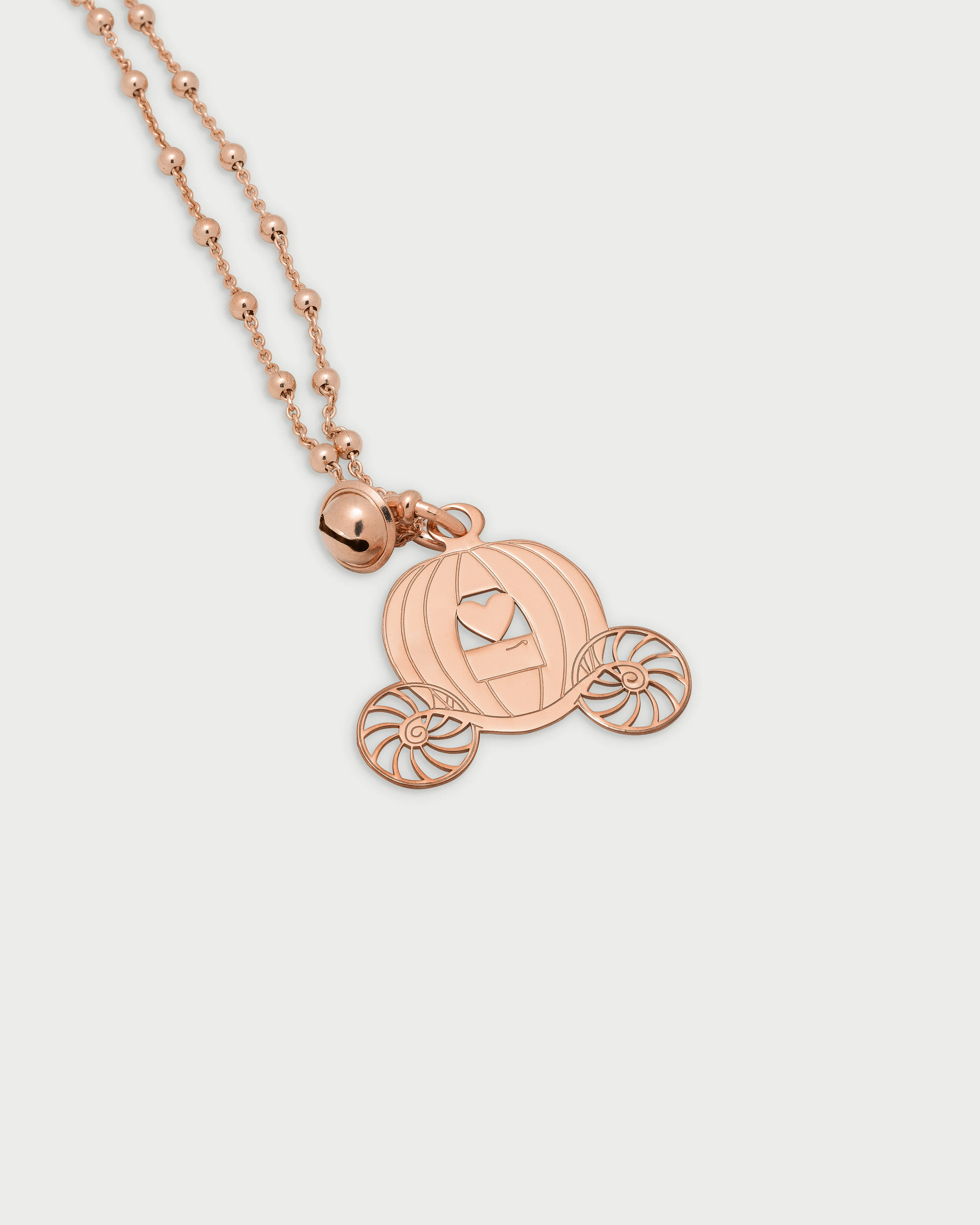 Collana a Pallini con Ciondolo Carrozza - Image 3
