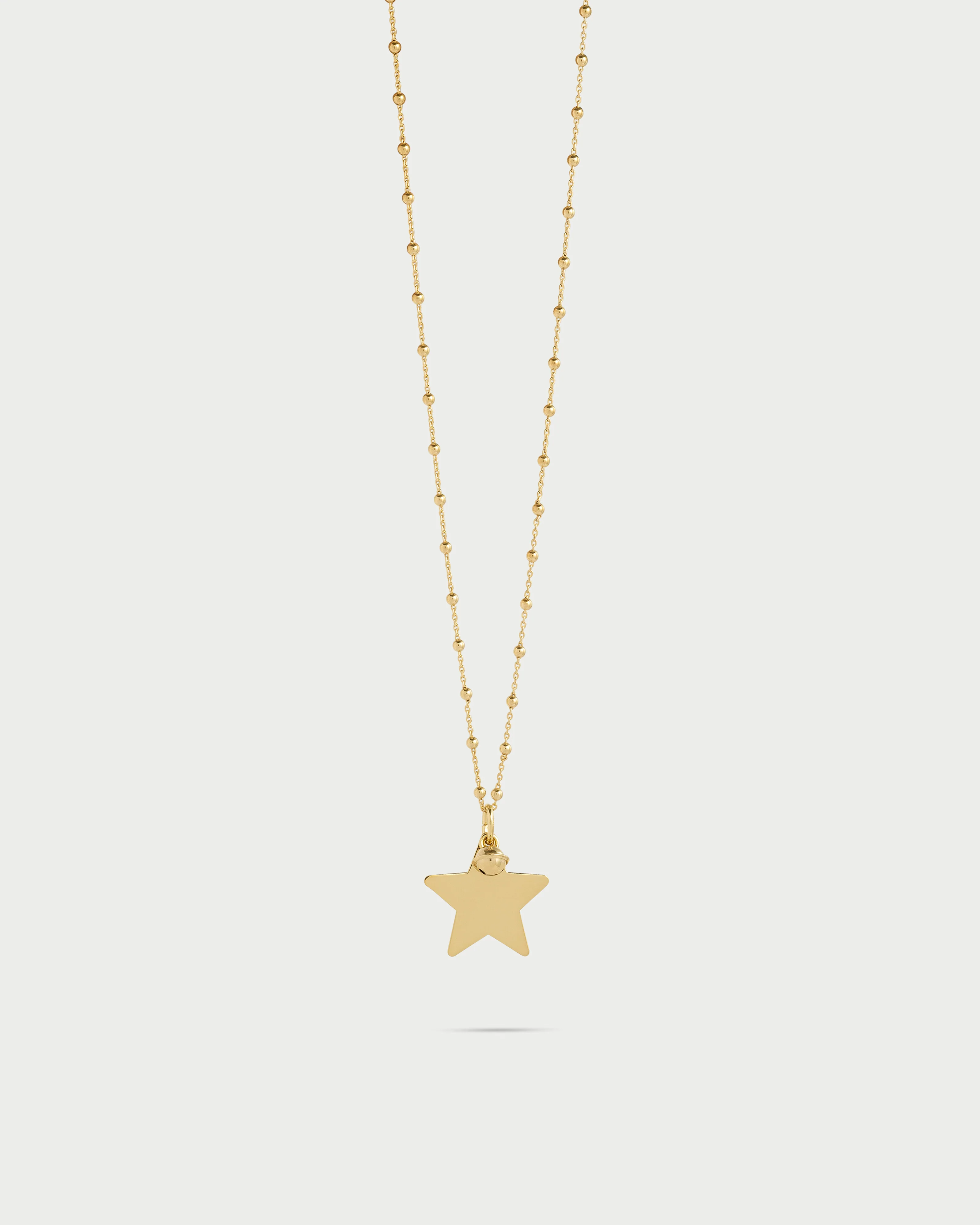 Collana a Pallini con Ciondolo Stella - Image 2