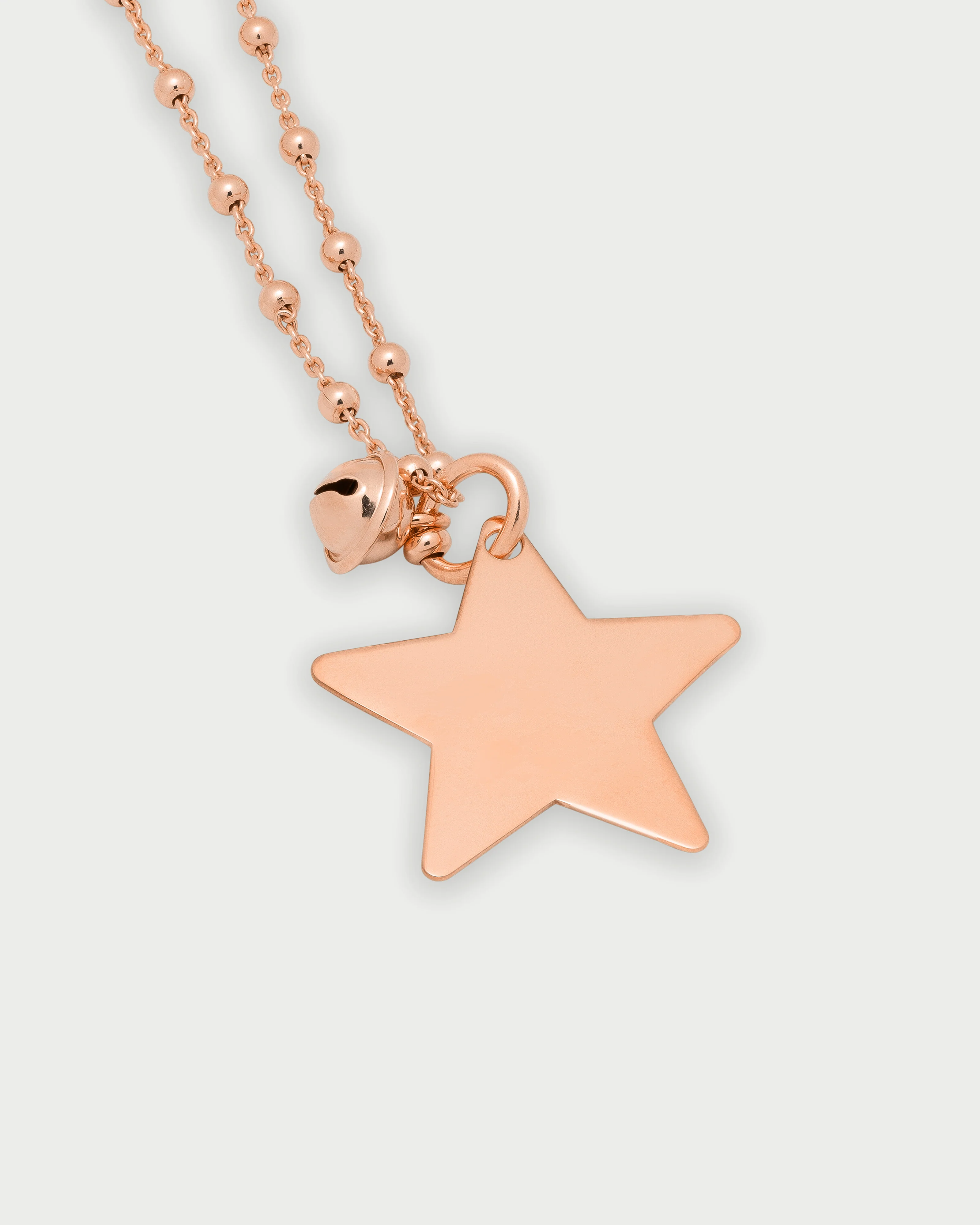 Collana a Pallini con Ciondolo Stella - Image 4