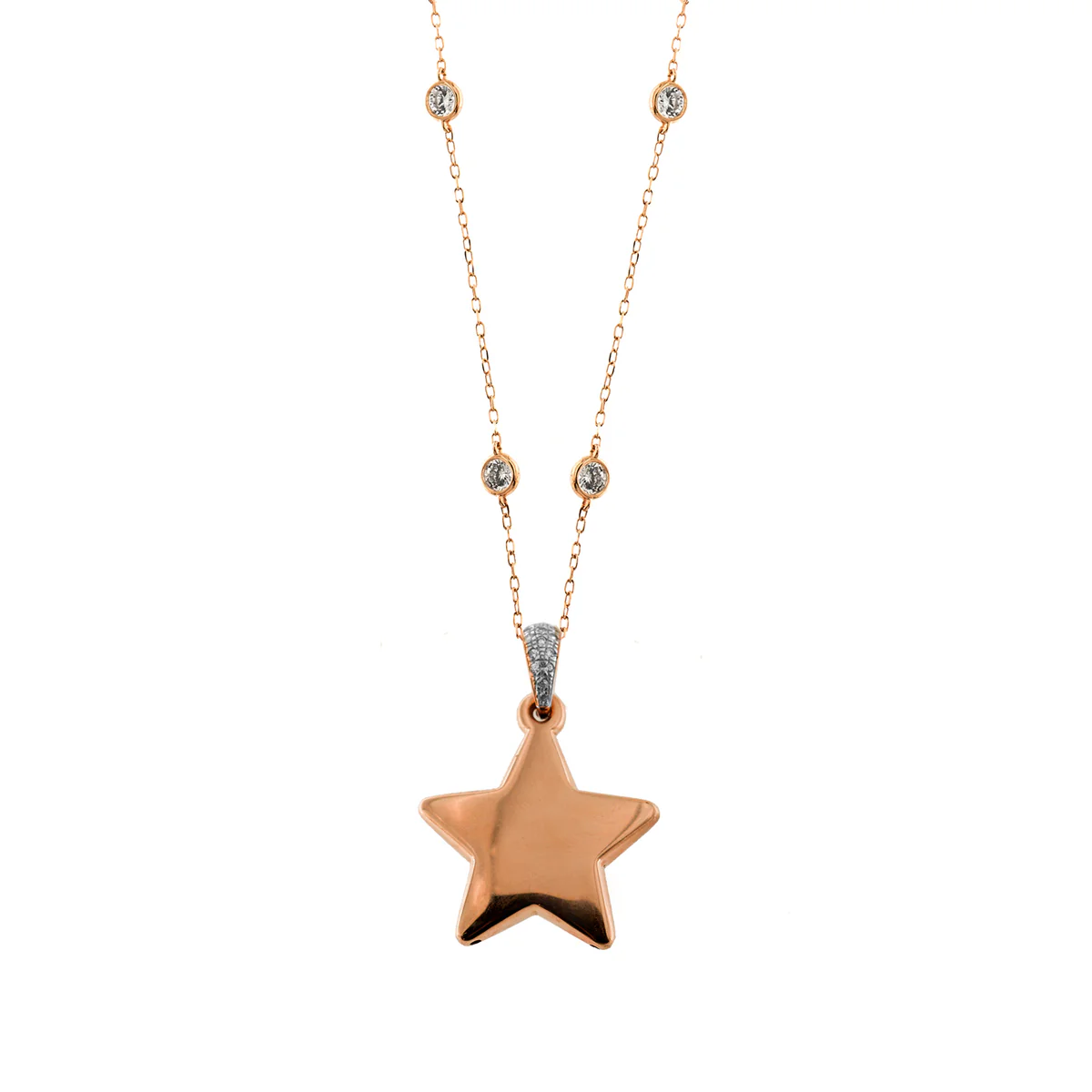 COLLANA CASTONI STELLA SMALL ELETTROFORMATO - GO BIG - Image 2