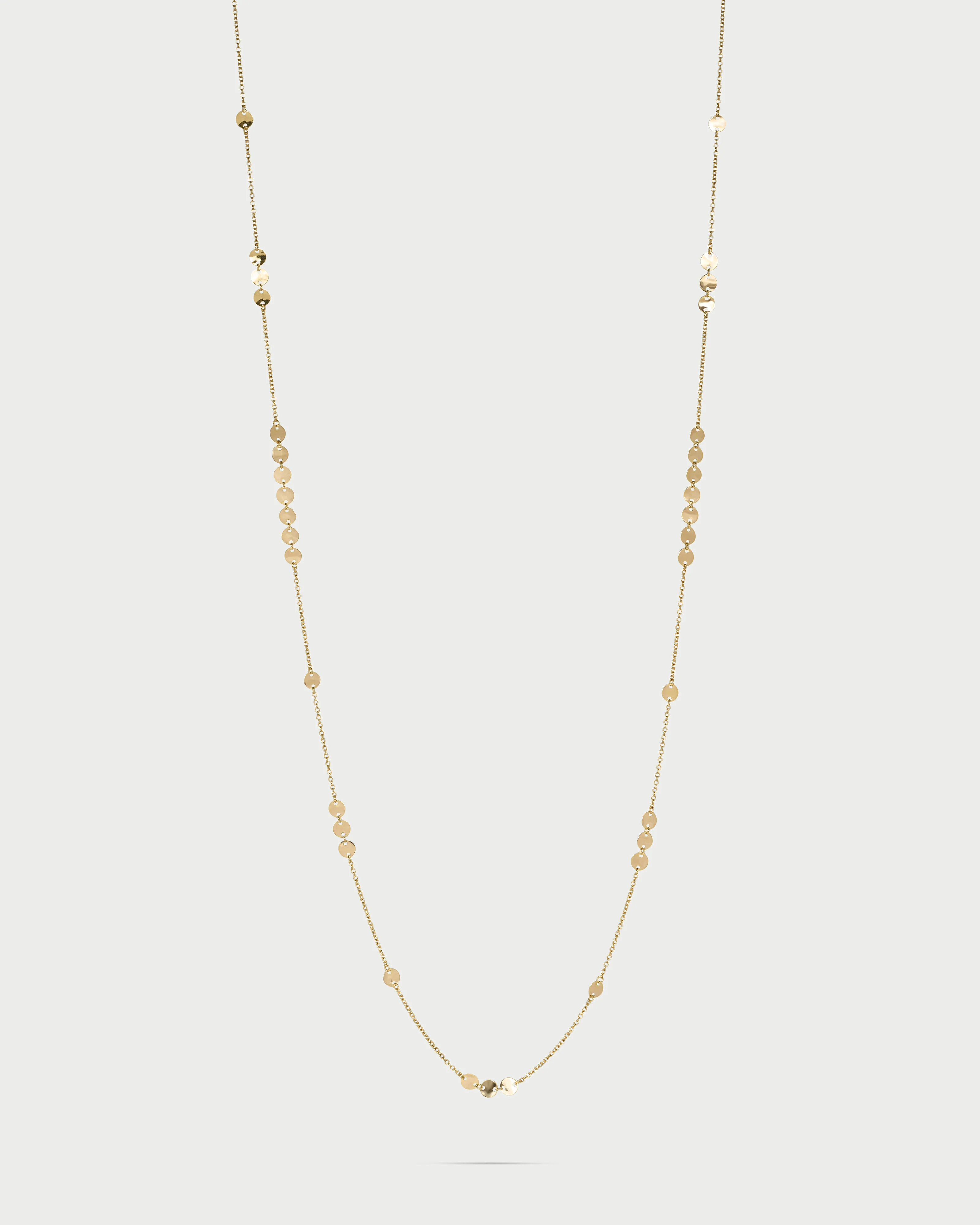 Collana con medaglie plain