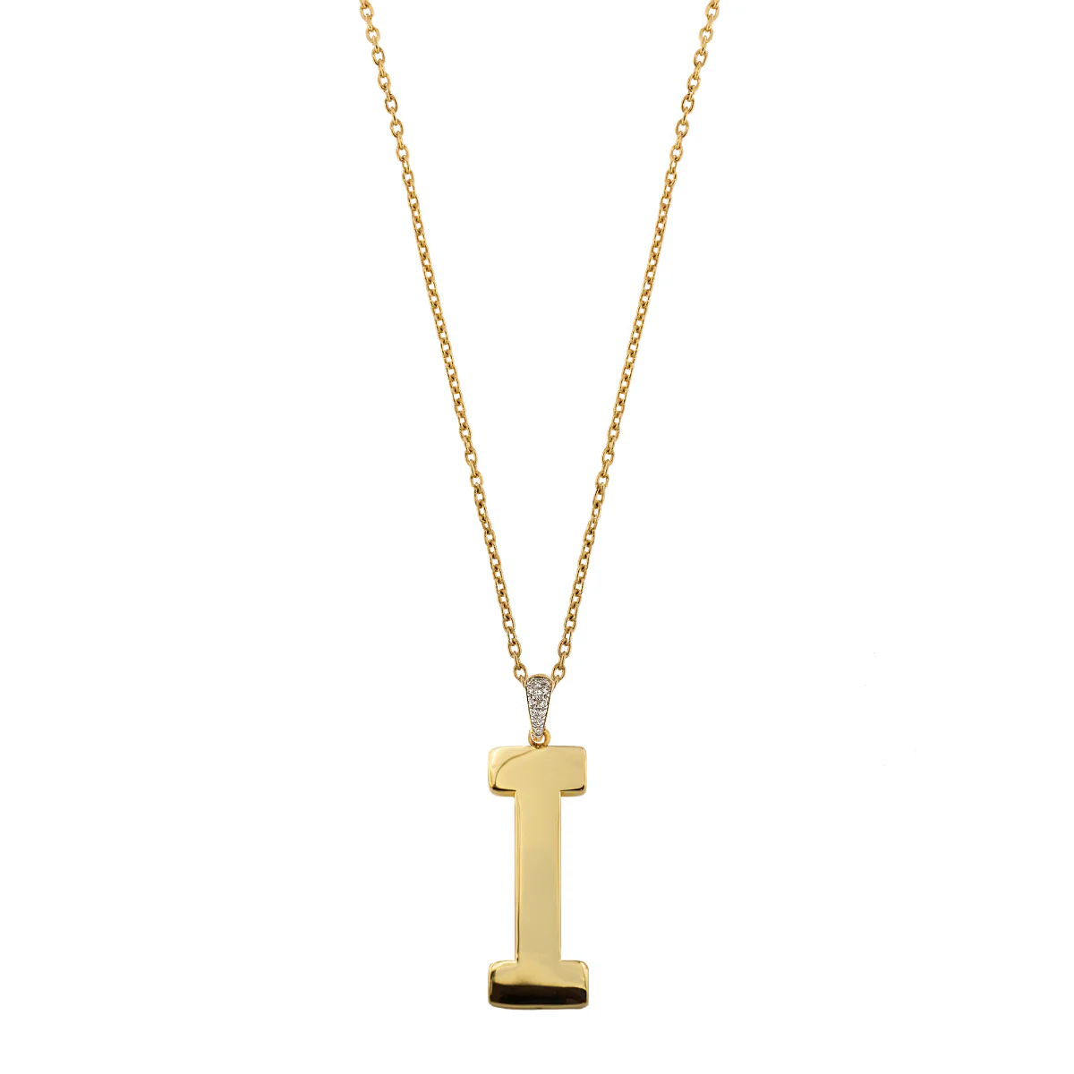 Collana lunga semplice Lettera Elettroformata - GO BIG - Image 10