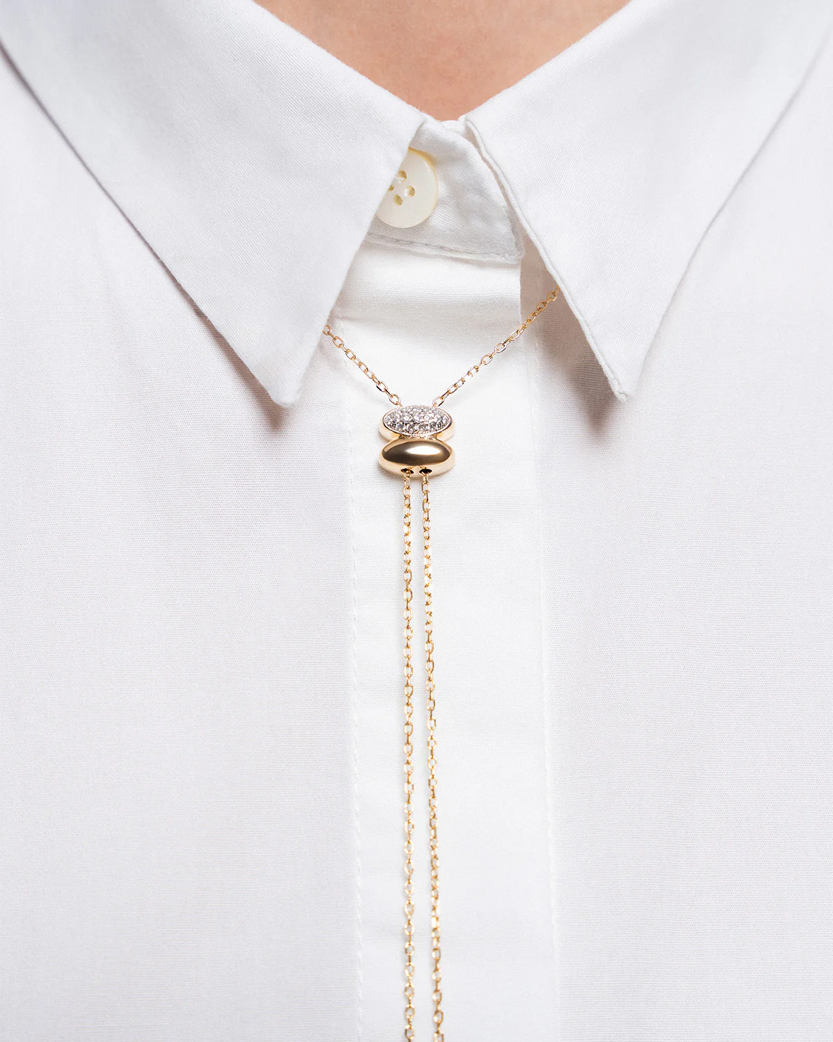 Collana statement saliscendi Perla - Image 3