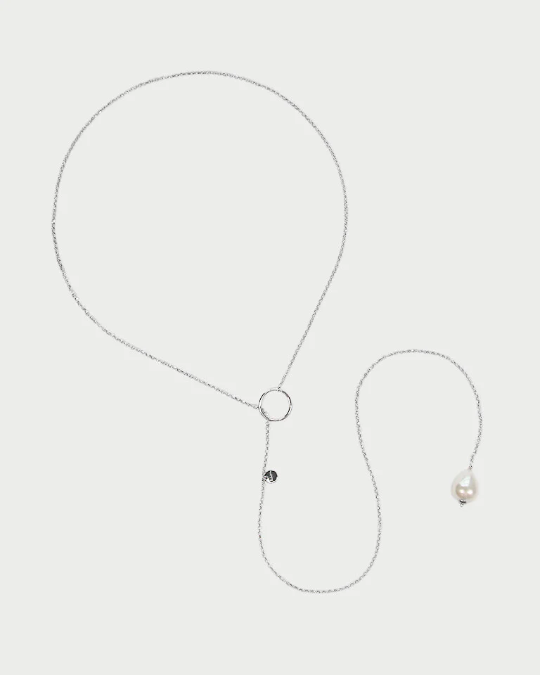 Collana Tie Cerchio Halo