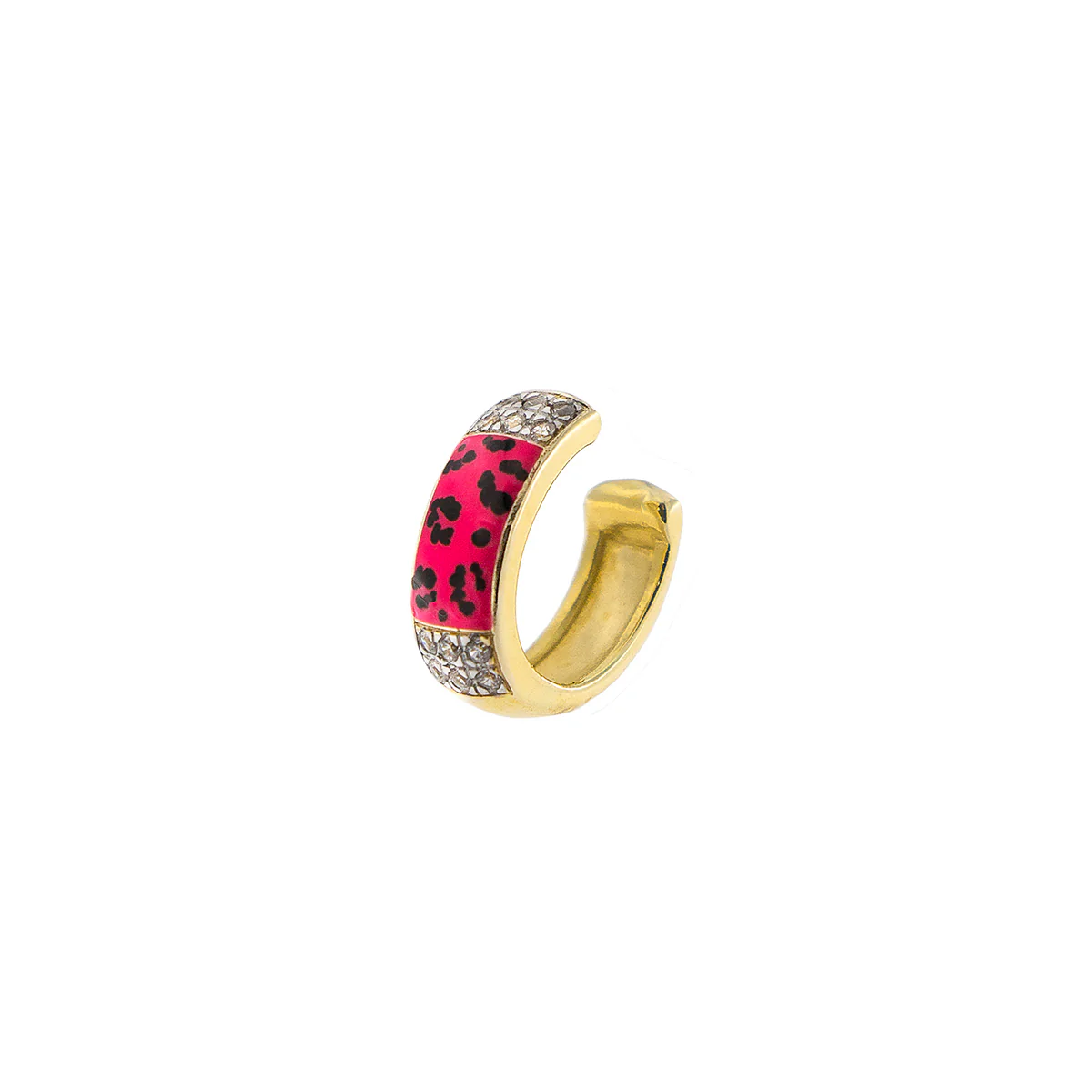 Earcuff Smalto con Zirconi – Smalto Maculato - Image 2