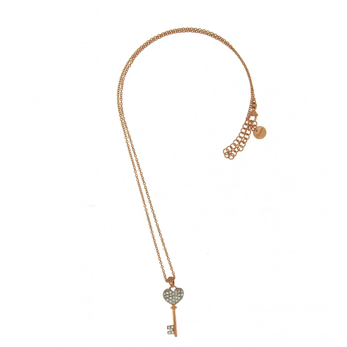 Girocollo 45 cm con Ciondolo Chiave - Image 2