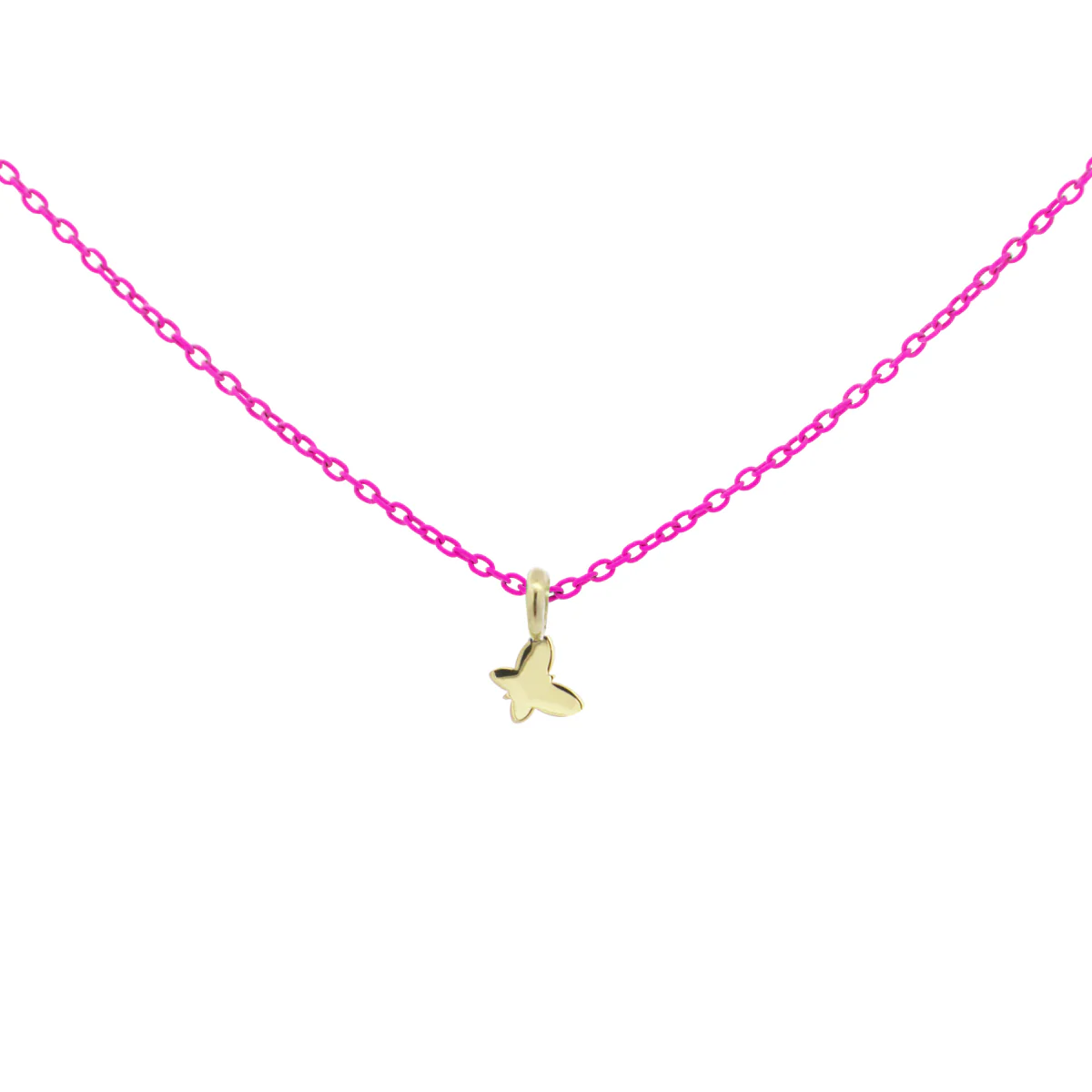 Girocollo farfalla catena con vernice - ORO 18KT - Image 2