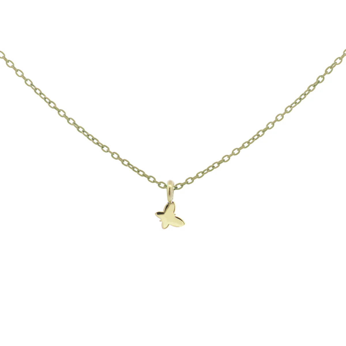 Girocollo farfalla catena con vernice - ORO 18KT - Image 5
