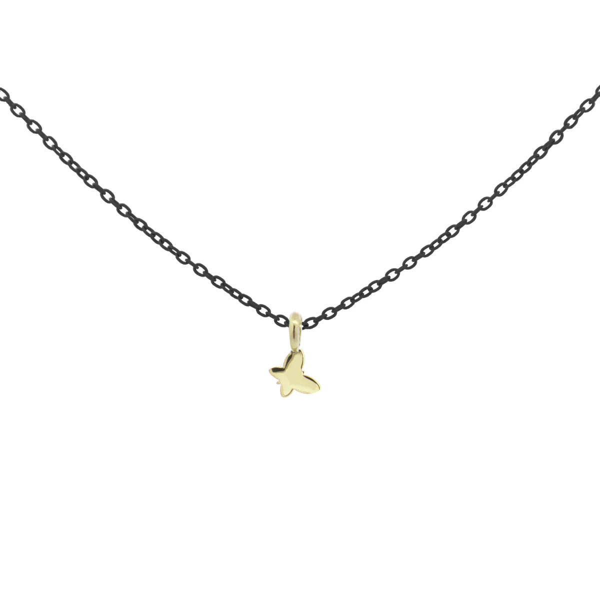 Girocollo farfalla catena con vernice - ORO 18KT - Image 8