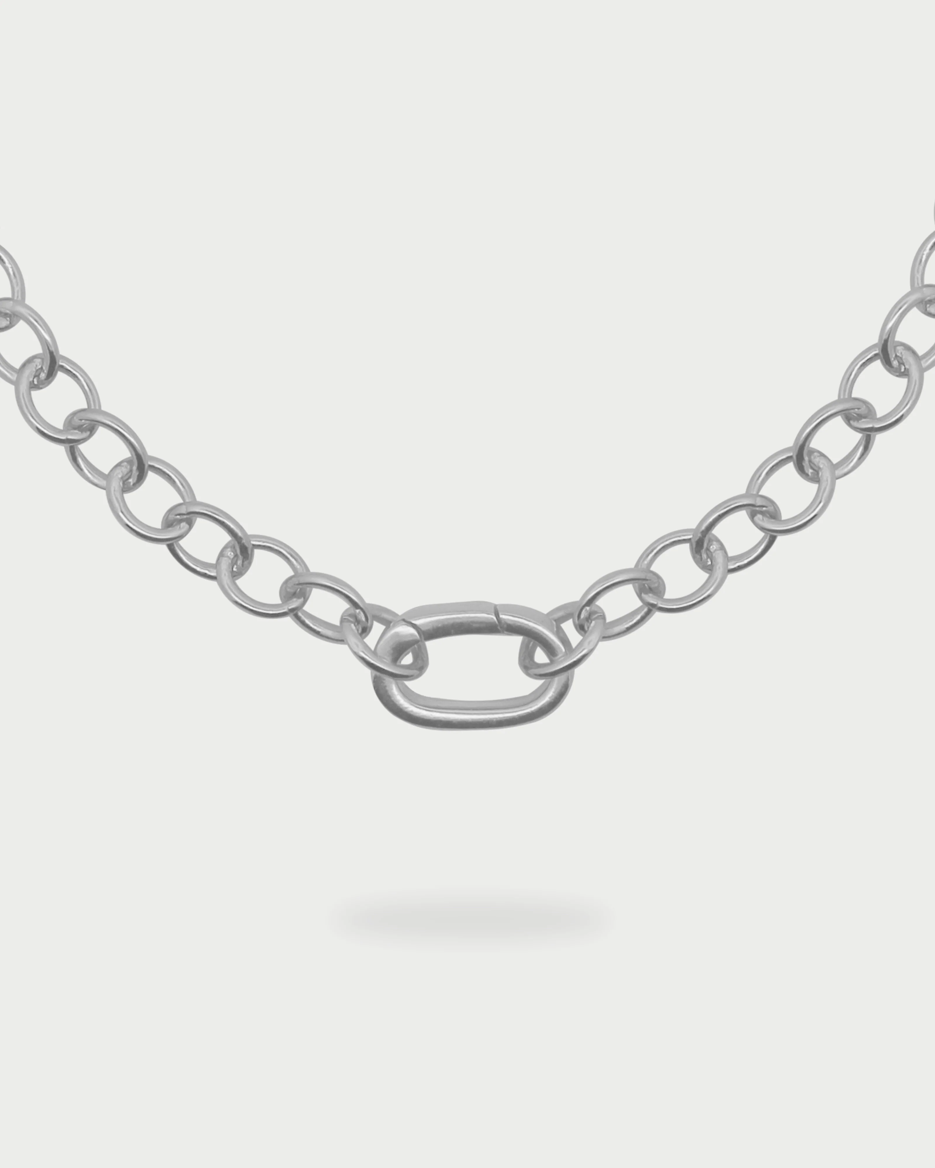 Girocollo Rolò chain Base ovale - Image 2
