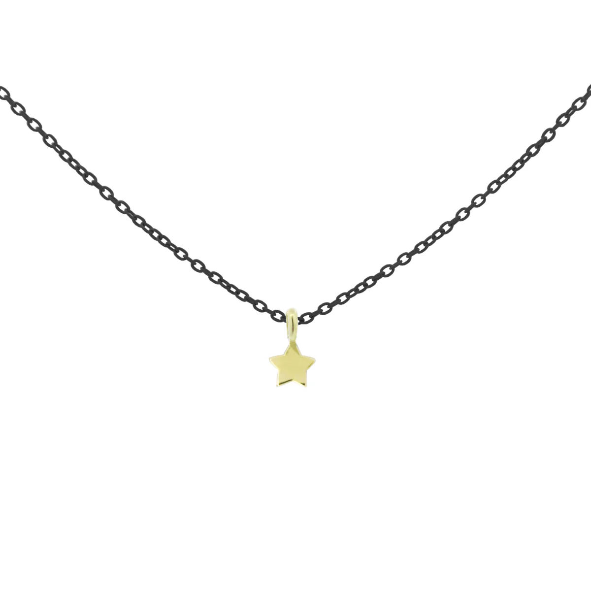 Girocollo stella catena con vernice - ORO 18KT - Image 8