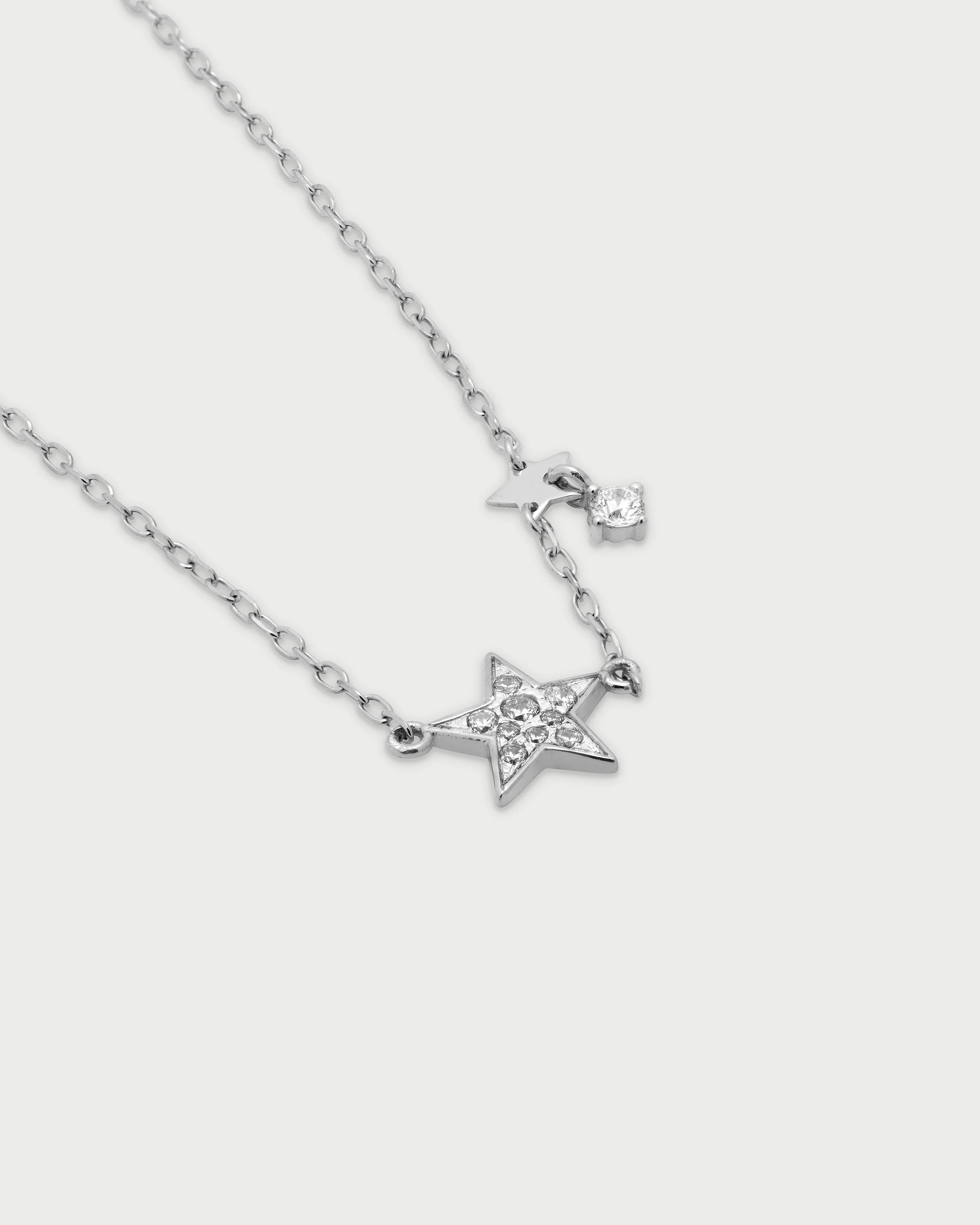 Girocollo stella pavè e mini castone - Image 4