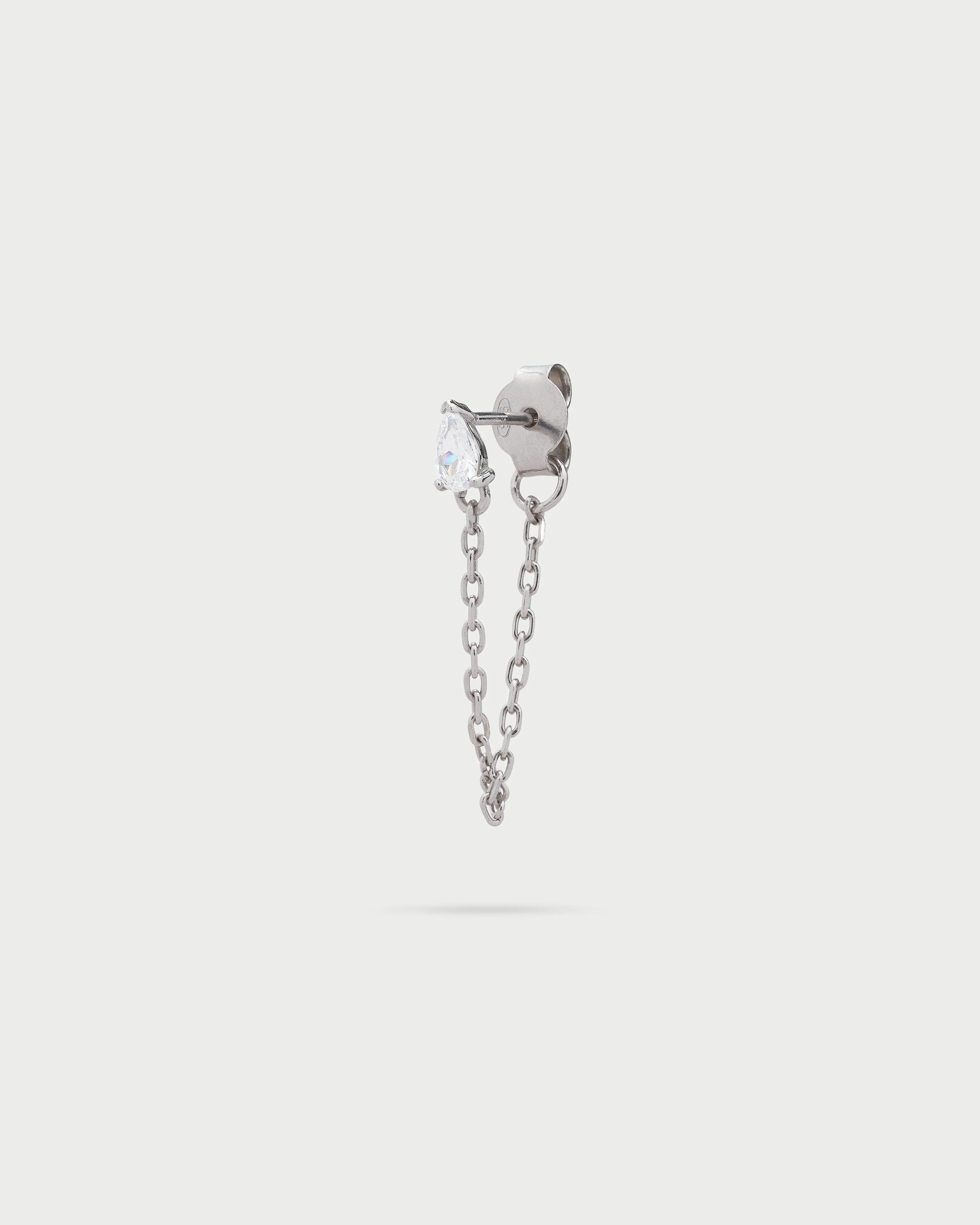 Mono-orecchino catena drop - Image 3