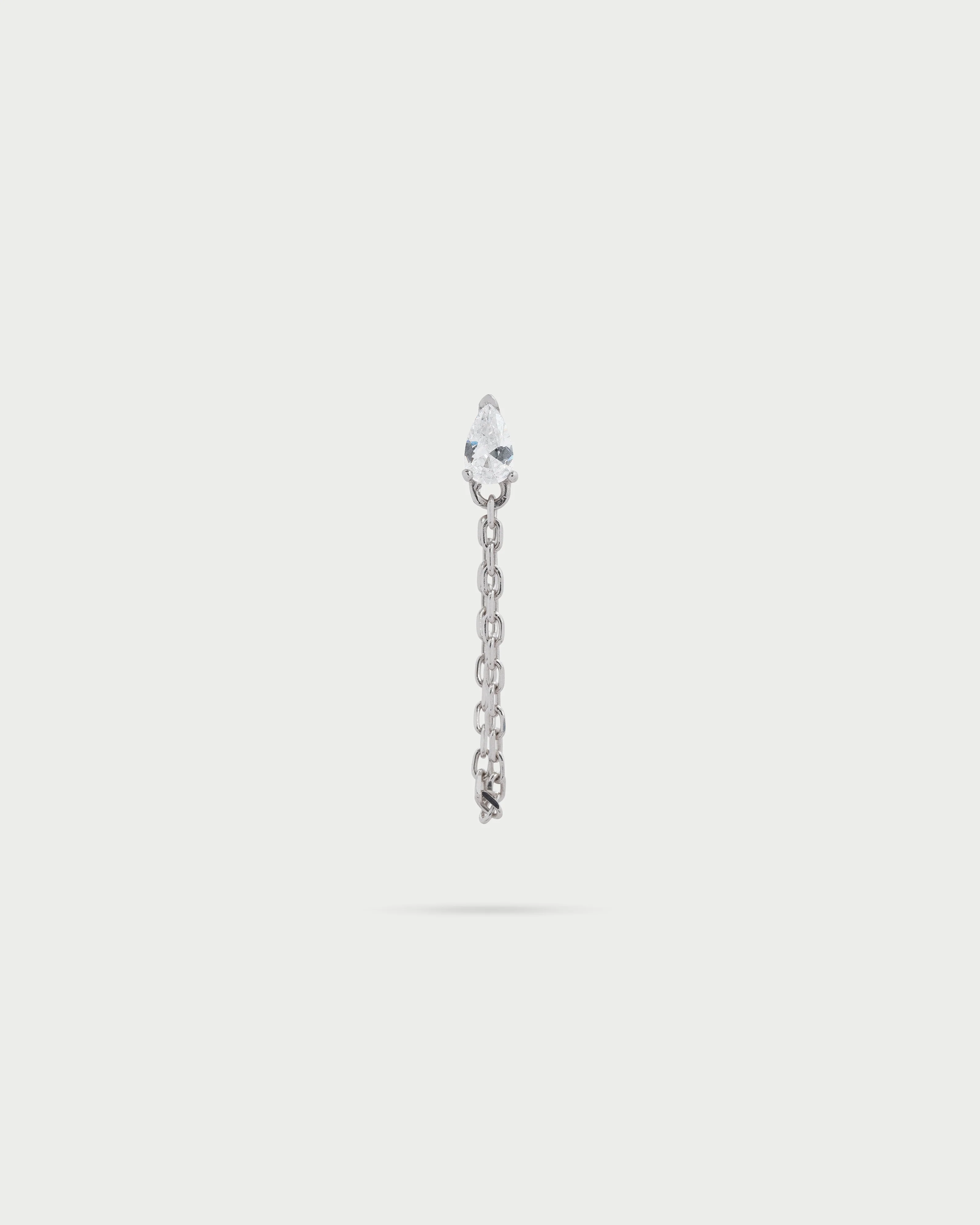 Mono-orecchino catena drop - Image 4