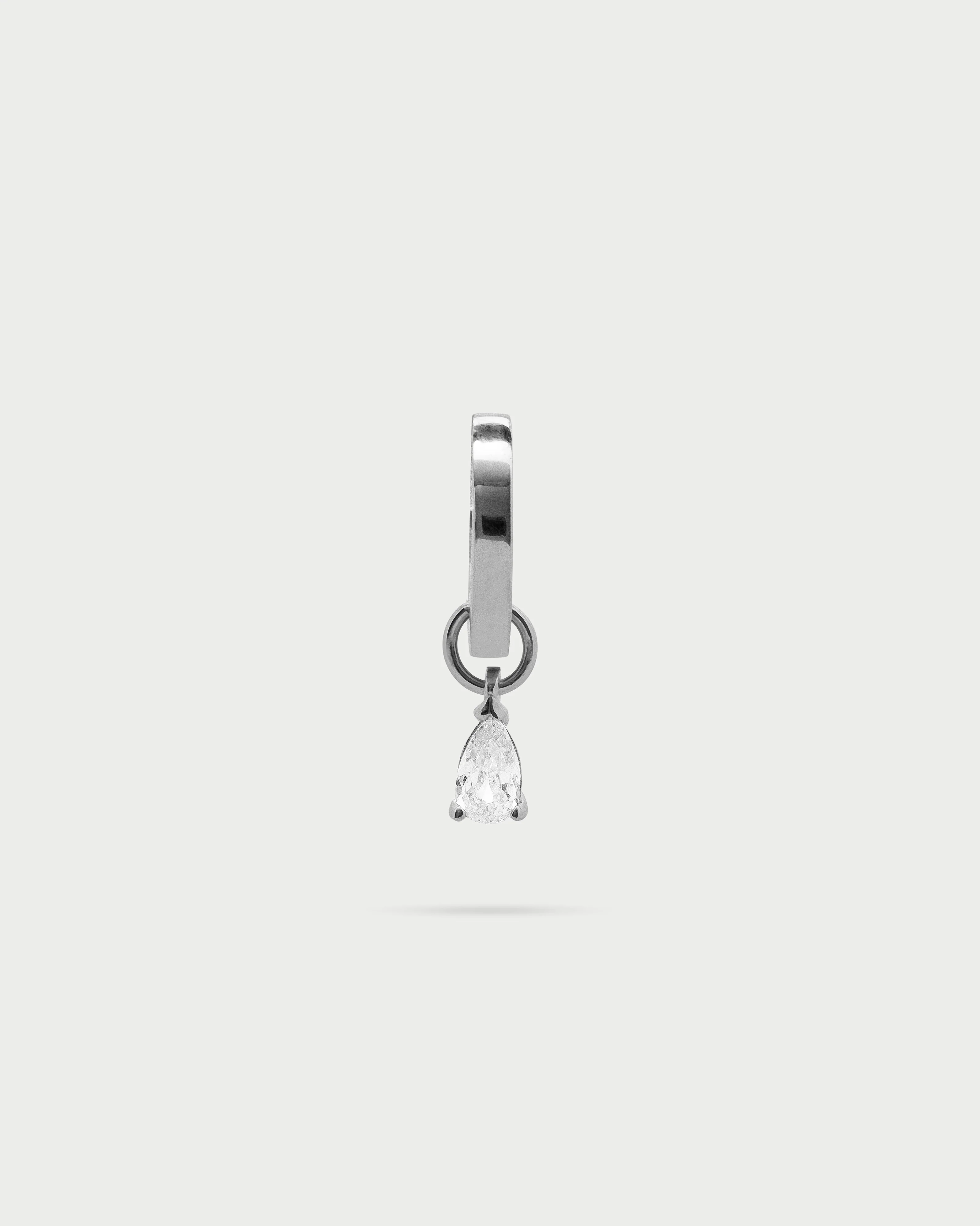 Mono-orecchino mini hoop drop - Image 4