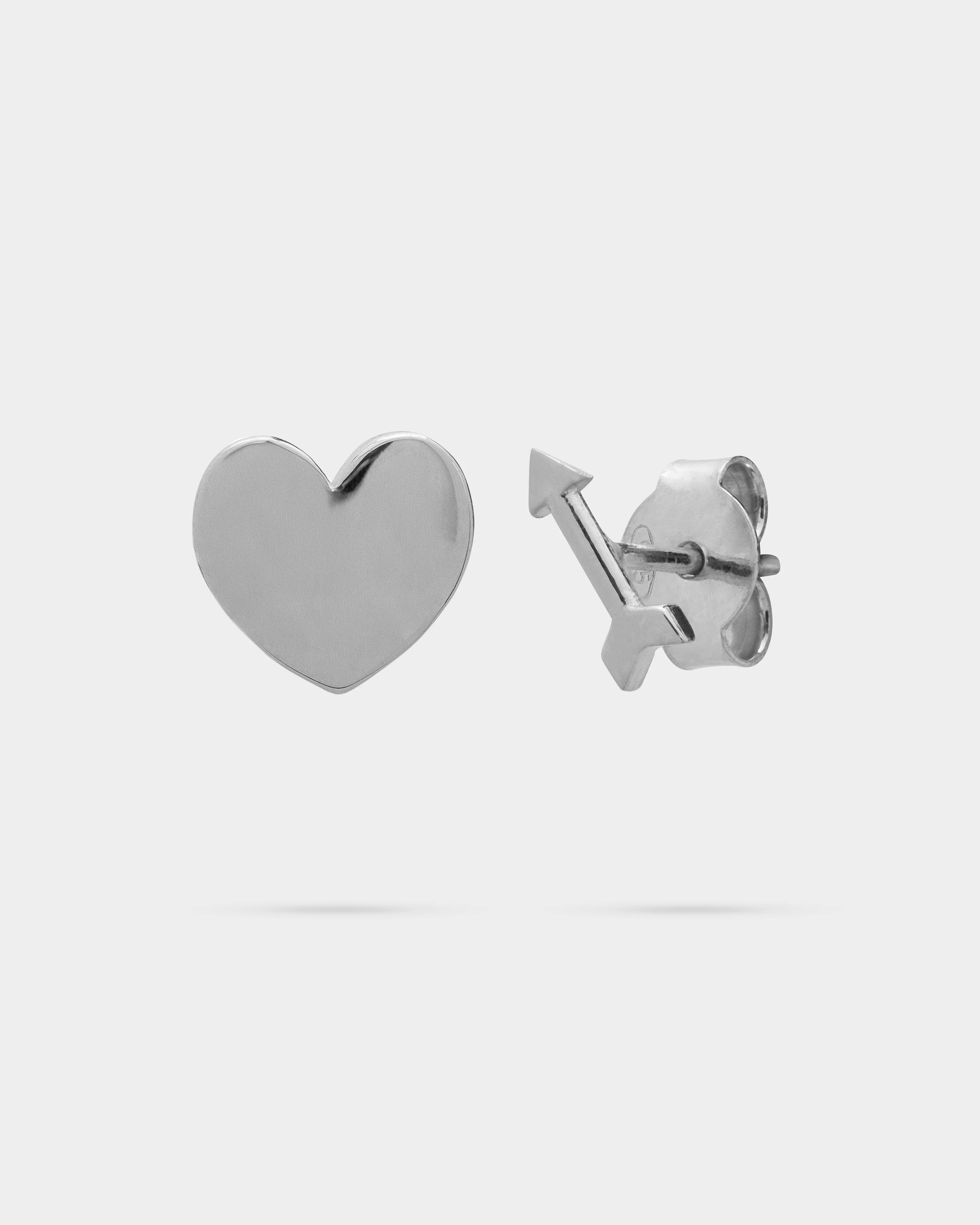 Orecchini Lobo Bombati Cuore/Freccia - Image 2