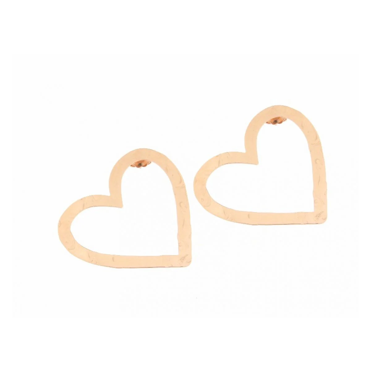 Orecchini Lobo Traforati Cuore